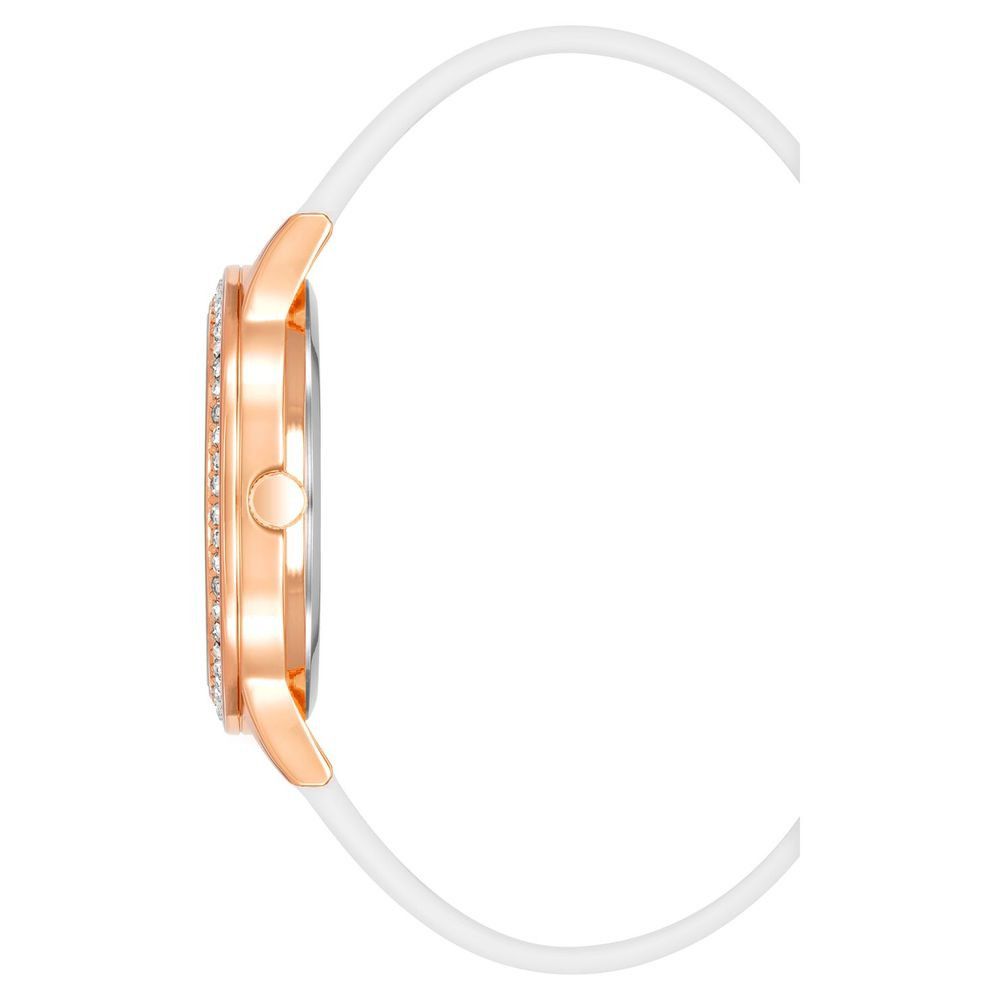 Juicy Couture White Silicone Women's Watch Size ONE SIZE - 2 Thumbnail