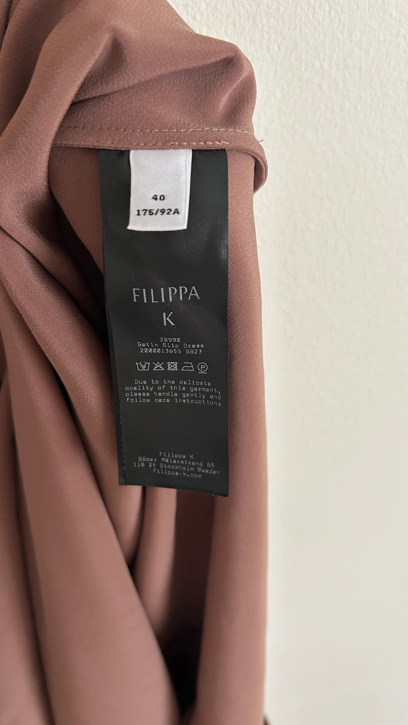 Filippa K Filippa K Satin slip dress Dress Size M / US 6-8 / IT 42-44 - 3 Thumbnail