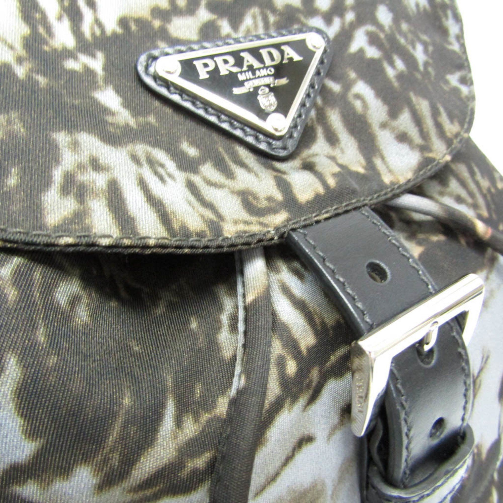 Prada Multicolour Canvas Backpack Bag (Pre-Owned) Size ONE SIZE - 10 Thumbnail