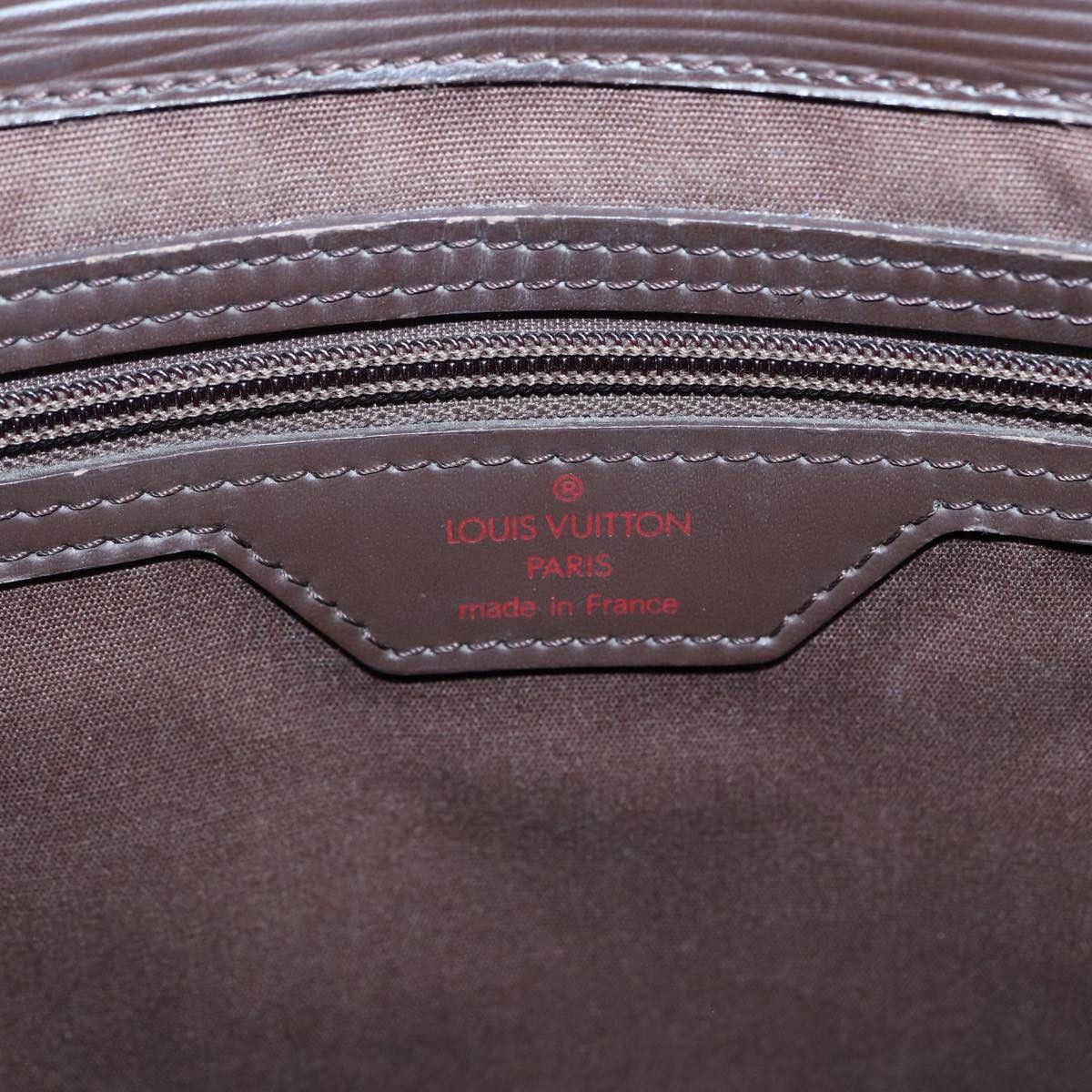 Louis Vuitton Sac Plat Brown Leather Tote Bag (Pre-Owned) Size ONE SIZE - 14 Thumbnail