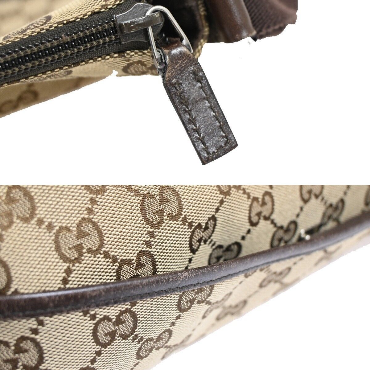 Gucci Gg Canvas Beige Canvas Shoulder Bag (Pre-Owned) Size ONE SIZE - 6 Thumbnail