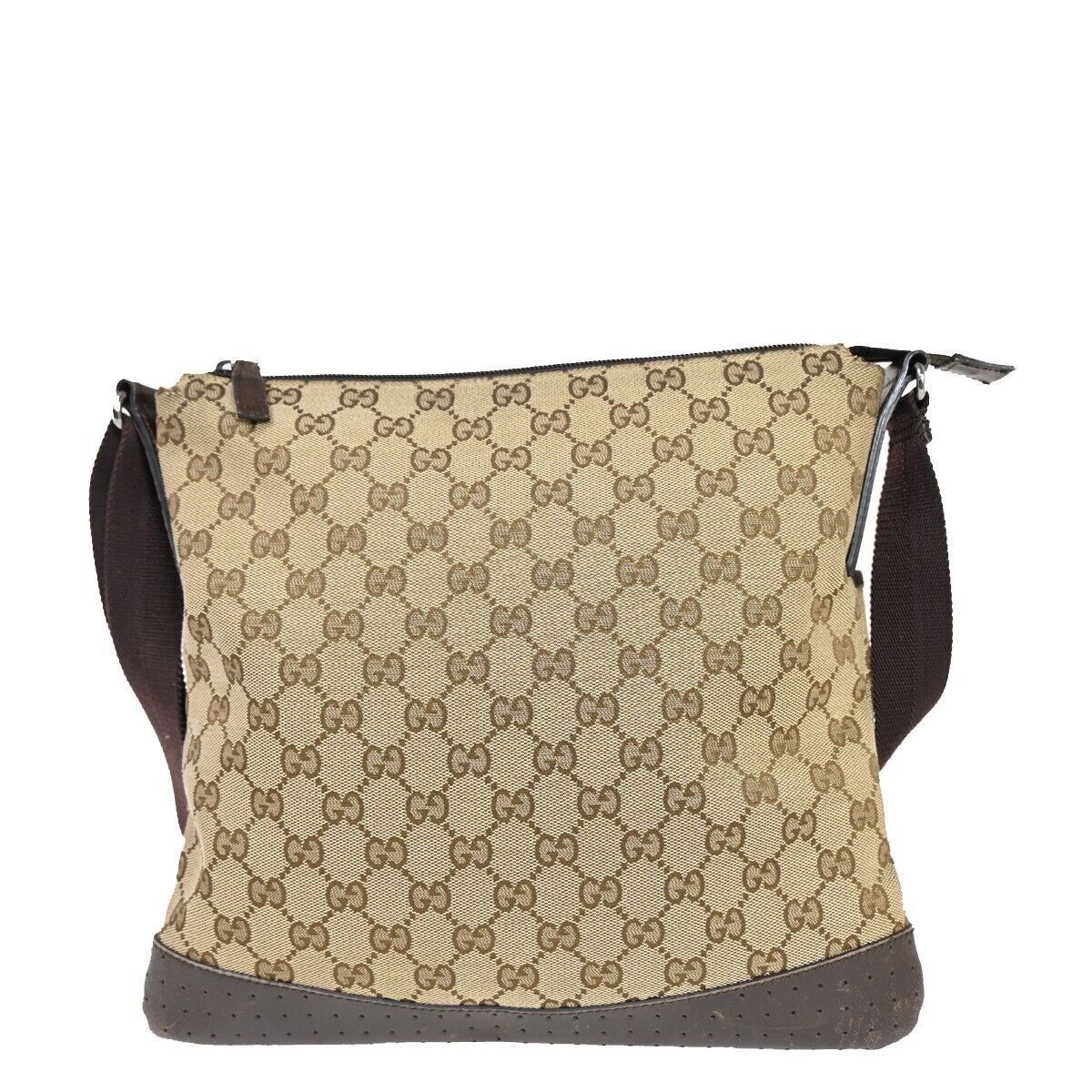 Gucci Gg Canvas Beige Canvas Shoulder Bag (Pre-Owned) Size ONE SIZE - 2 Thumbnail
