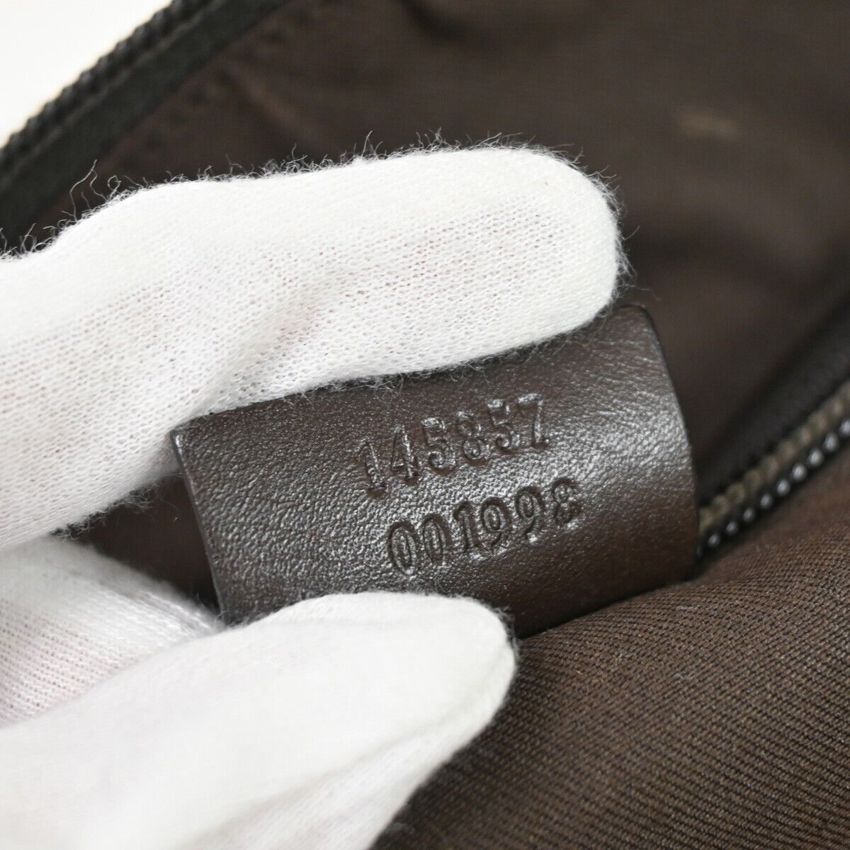 Gucci Gg Canvas Beige Canvas Shoulder Bag (Pre-Owned) Size ONE SIZE - 8 Thumbnail