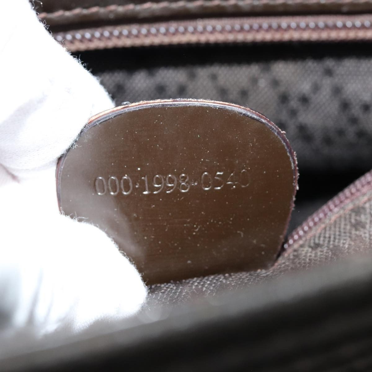 Gucci Bamboo Brown Synthetic Handbag (Pre-Owned) Size ONE SIZE - 13 Thumbnail