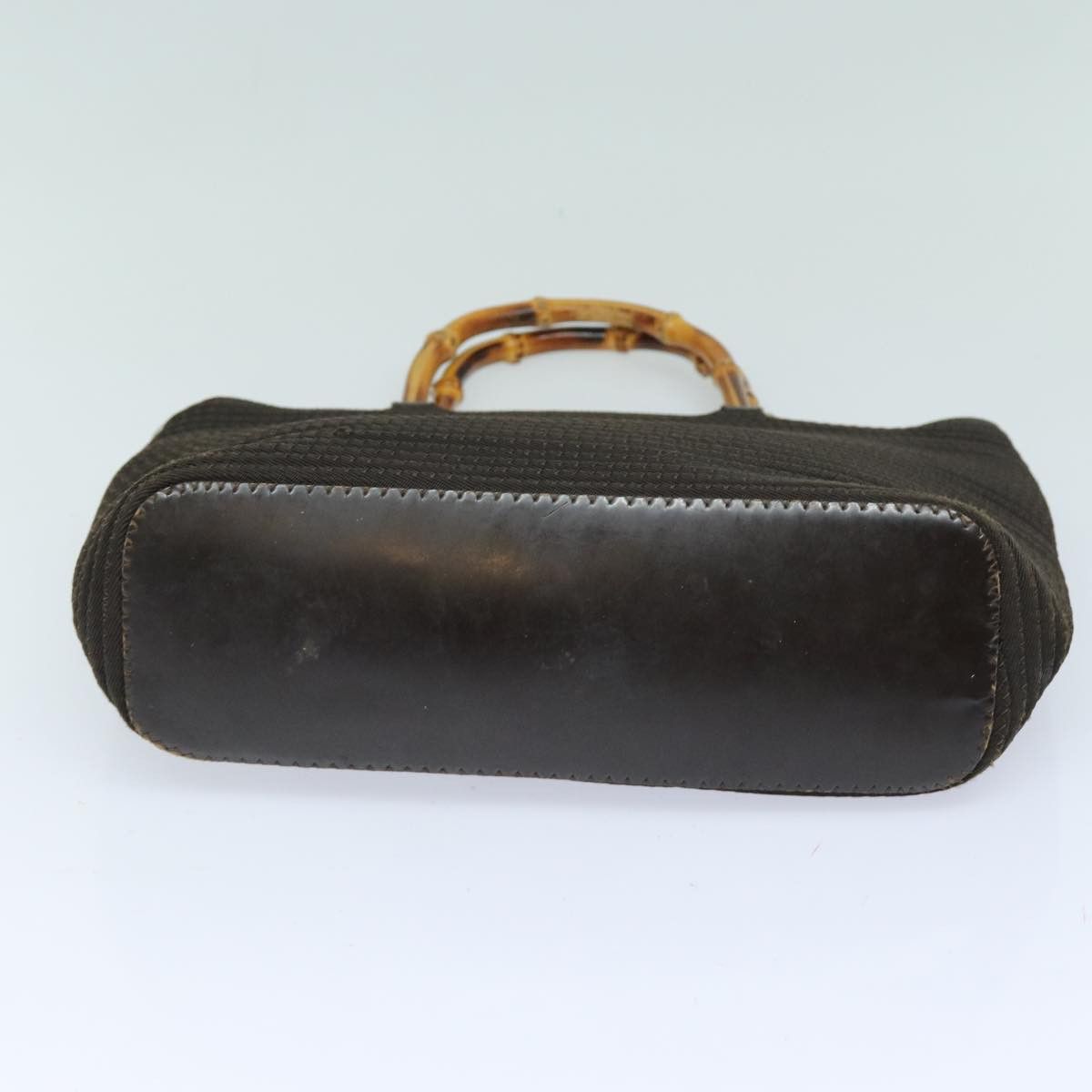 Gucci Bamboo Brown Synthetic Handbag (Pre-Owned) Size ONE SIZE - 18 Thumbnail