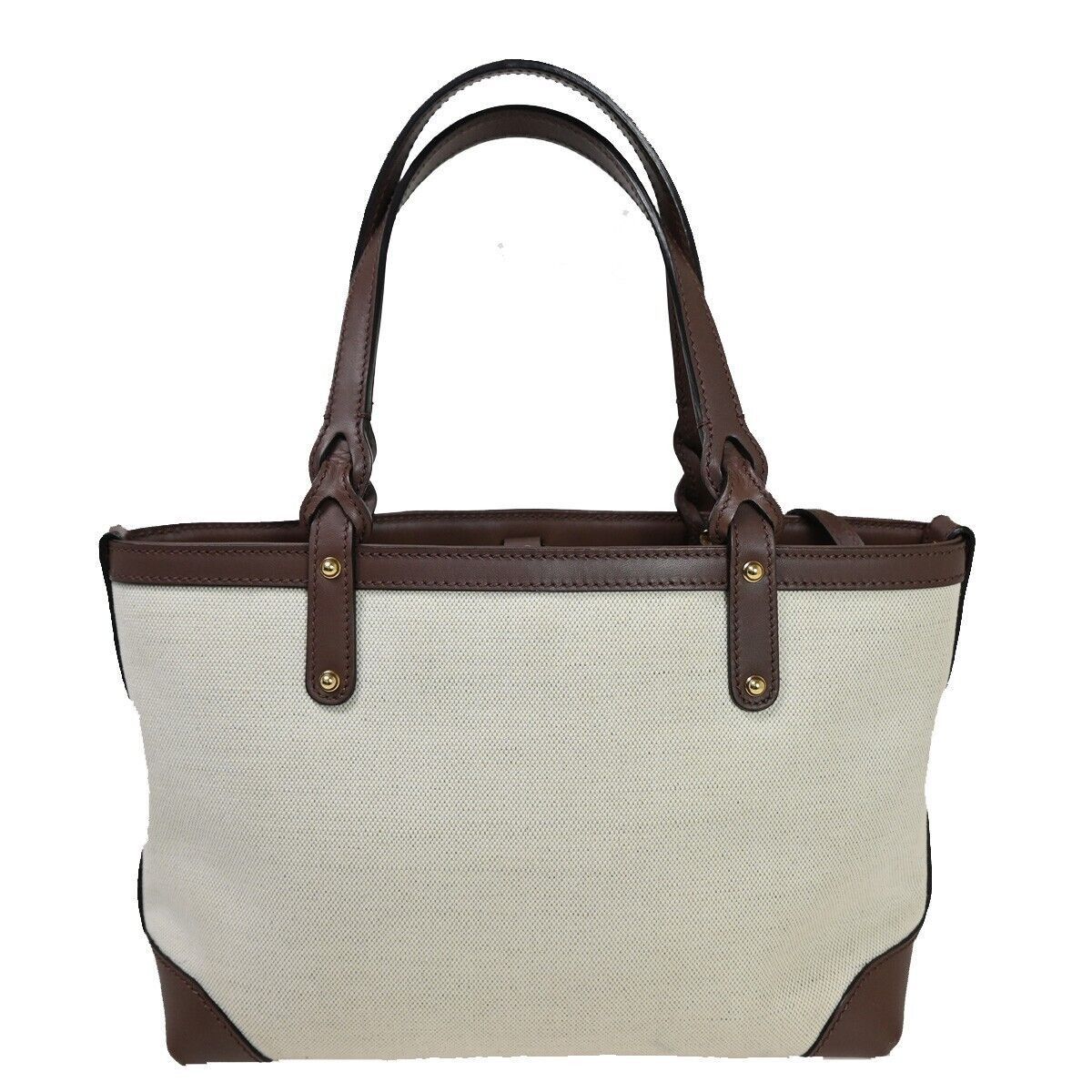 Gucci Craft White Canvas Tote Bag (Pre-Owned) Size ONE SIZE - 2 Thumbnail