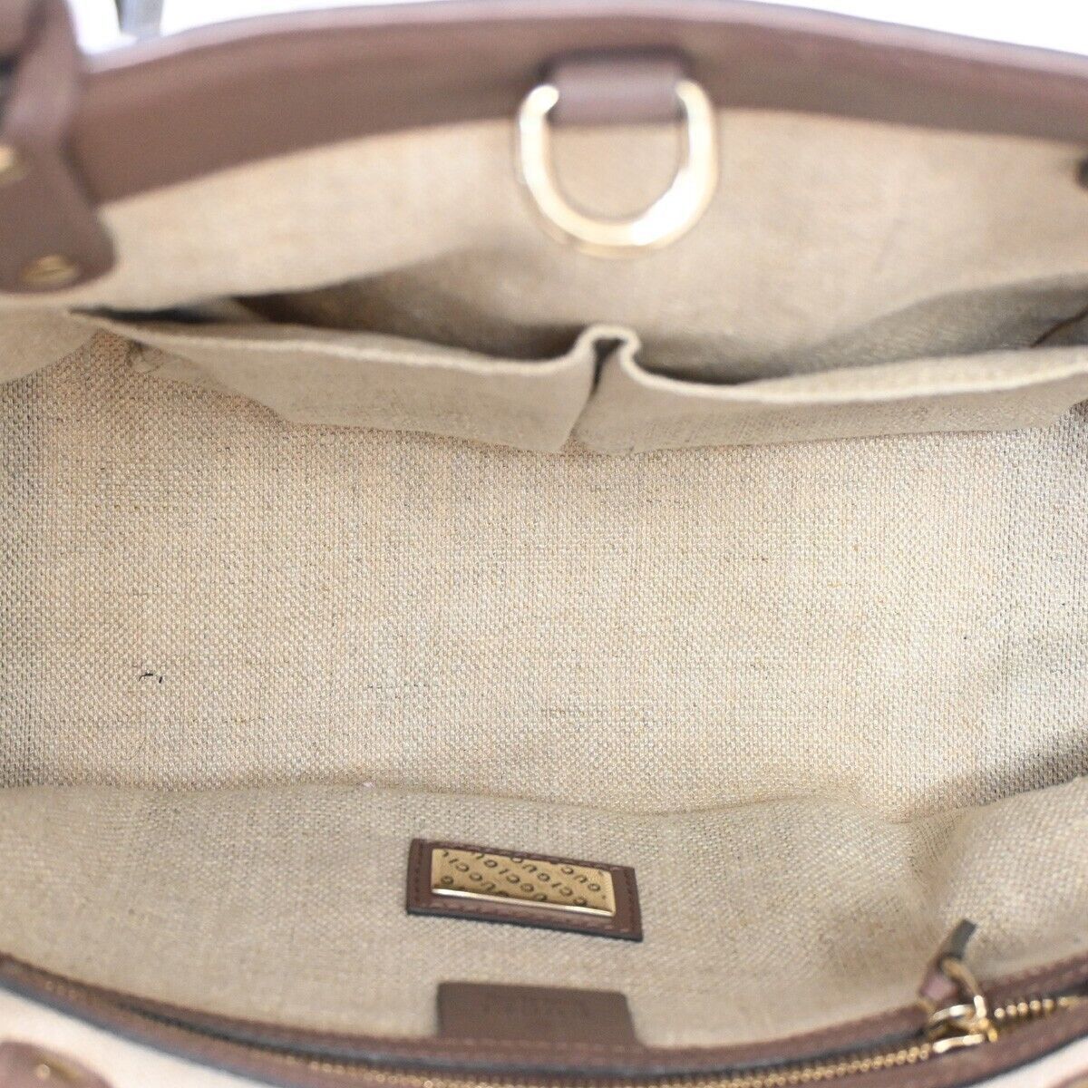 Gucci Craft White Canvas Tote Bag (Pre-Owned) Size ONE SIZE - 8 Thumbnail