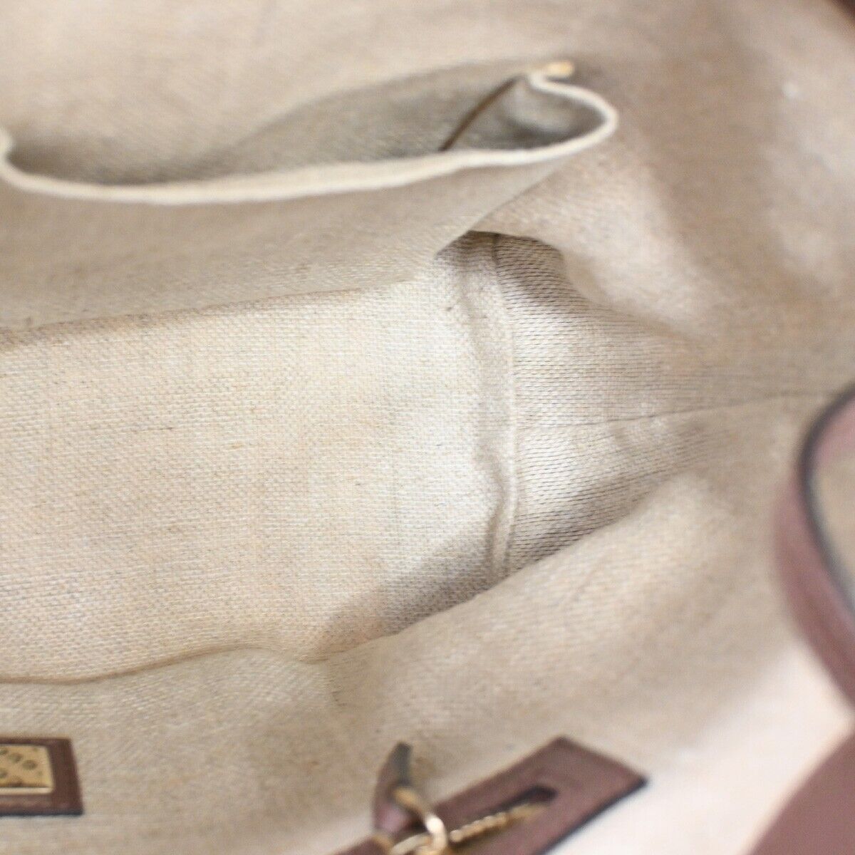 Gucci Craft White Canvas Tote Bag (Pre-Owned) Size ONE SIZE - 16 Thumbnail