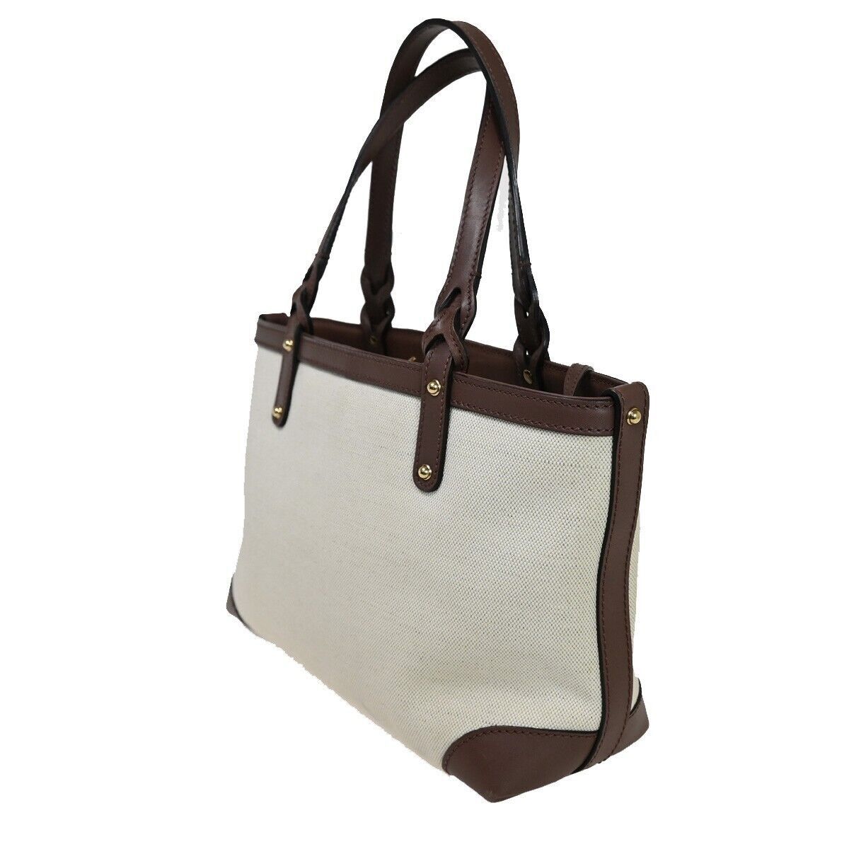 Gucci Craft White Canvas Tote Bag (Pre-Owned) Size ONE SIZE - 4 Thumbnail