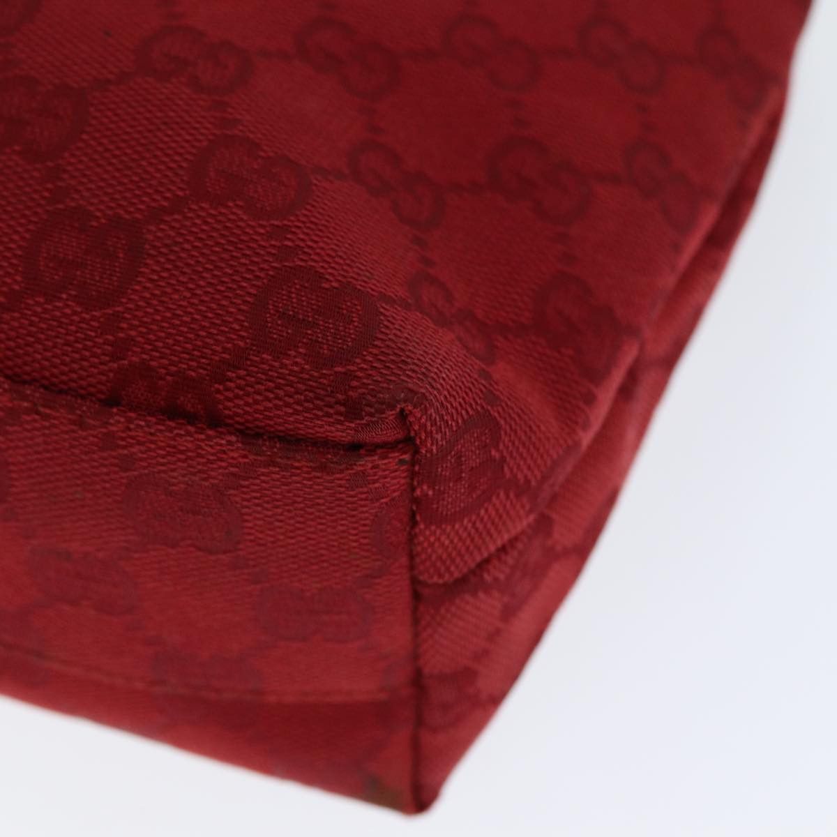 Gucci Red Canvas Shoulder Bag (Pre-Owned) Size ONE SIZE - 9 Thumbnail