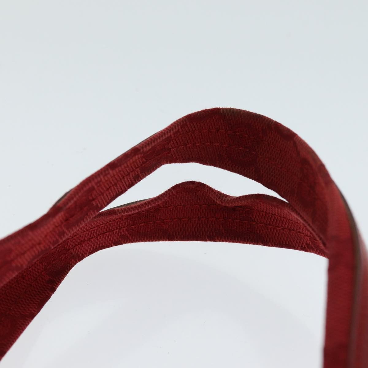 Gucci Red Canvas Shoulder Bag (Pre-Owned) Size ONE SIZE - 6 Thumbnail