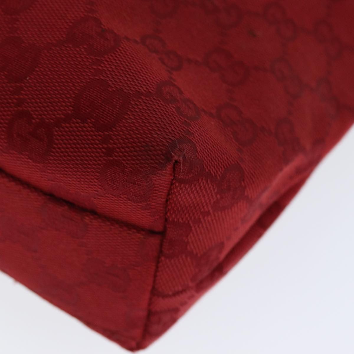 Gucci Red Canvas Shoulder Bag (Pre-Owned) Size ONE SIZE - 8 Thumbnail