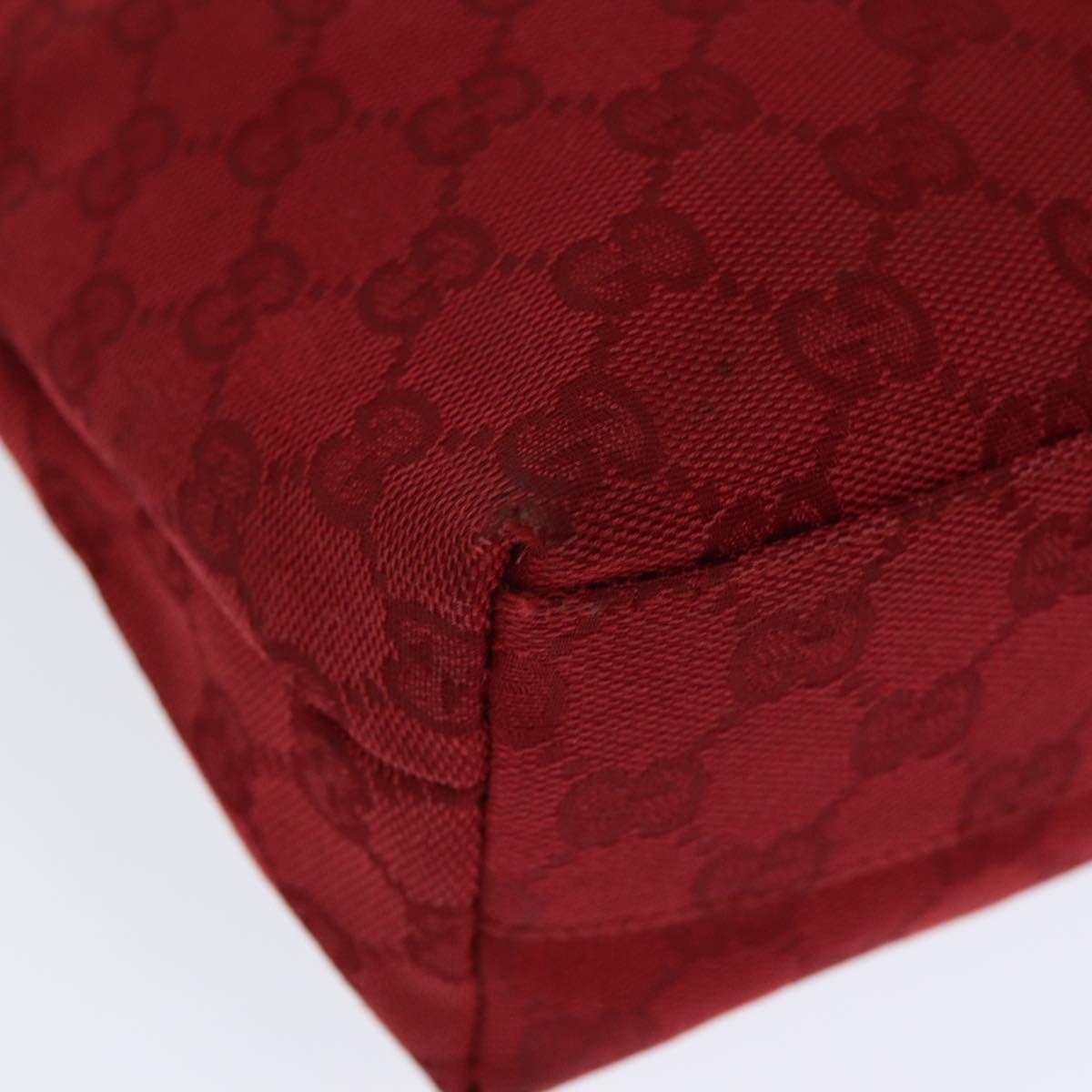 Gucci Red Canvas Shoulder Bag (Pre-Owned) Size ONE SIZE - 10 Thumbnail