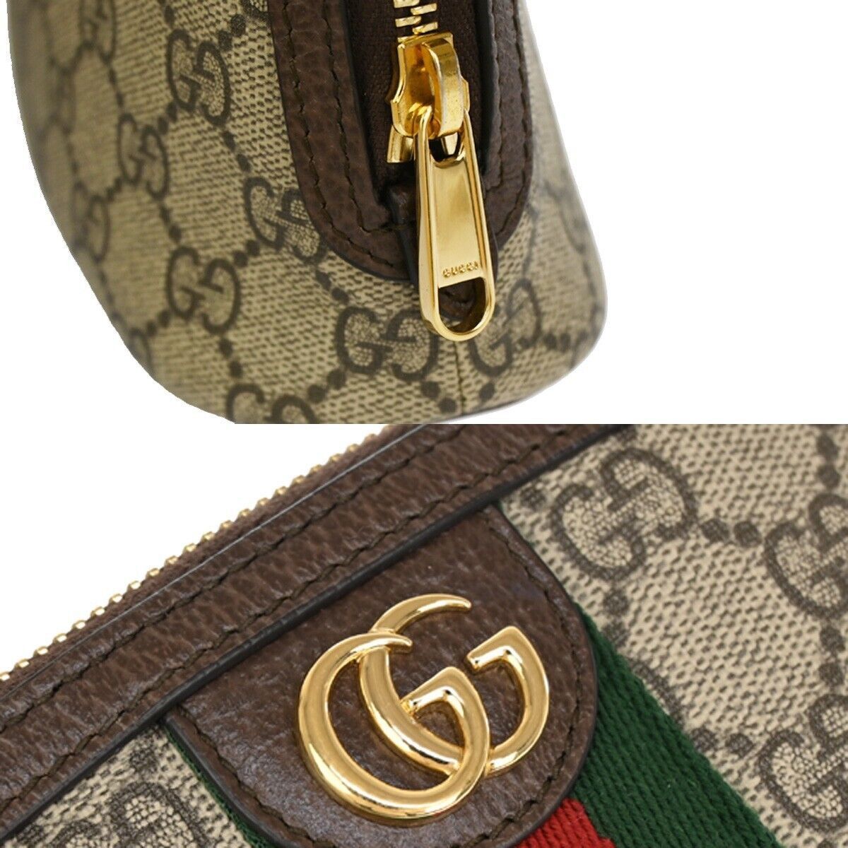 Gucci Ophidia Beige Canvas Clutch Bag (Pre-Owned) Size ONE SIZE - 7 Thumbnail