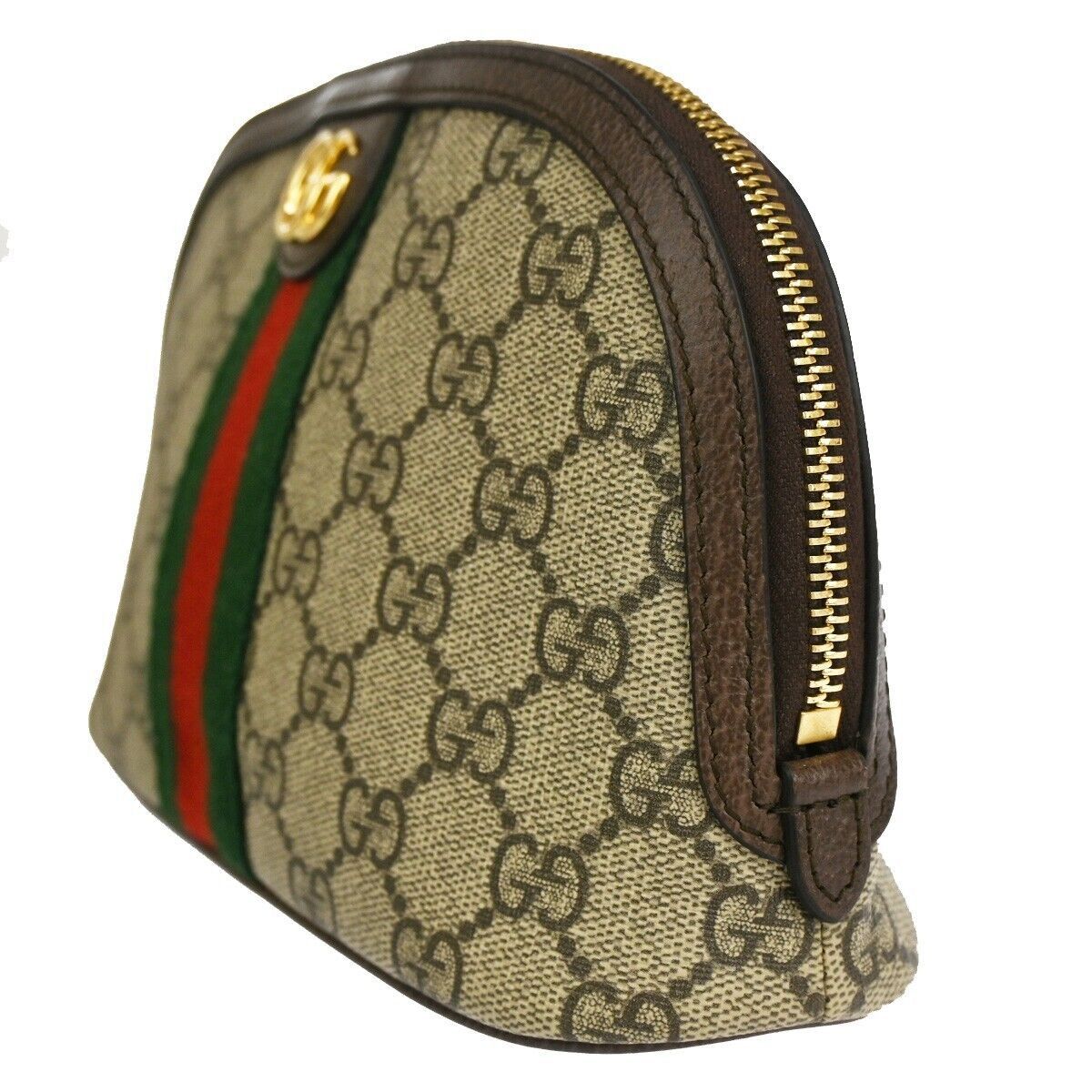 Gucci Ophidia Beige Canvas Clutch Bag (Pre-Owned) Size ONE SIZE - 3 Thumbnail