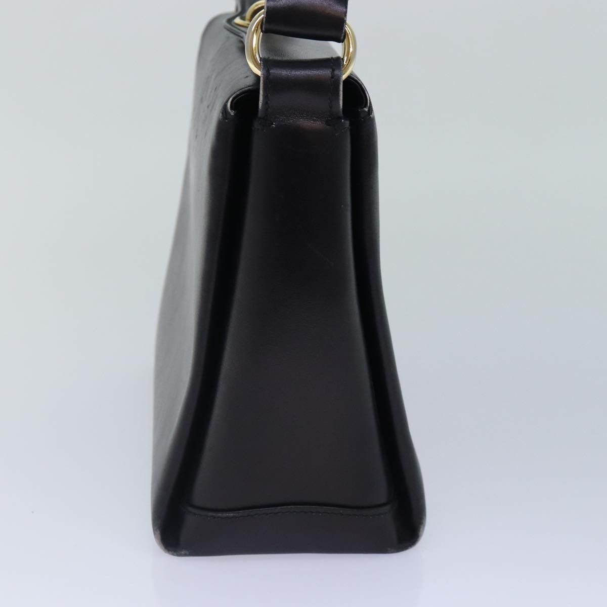 Gucci Vintage Black Leather Shoulder Bag (Pre-Owned) Size ONE SIZE - 4 Thumbnail