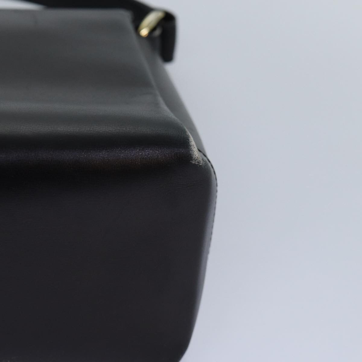 Gucci Vintage Black Leather Shoulder Bag (Pre-Owned) Size ONE SIZE - 8 Thumbnail