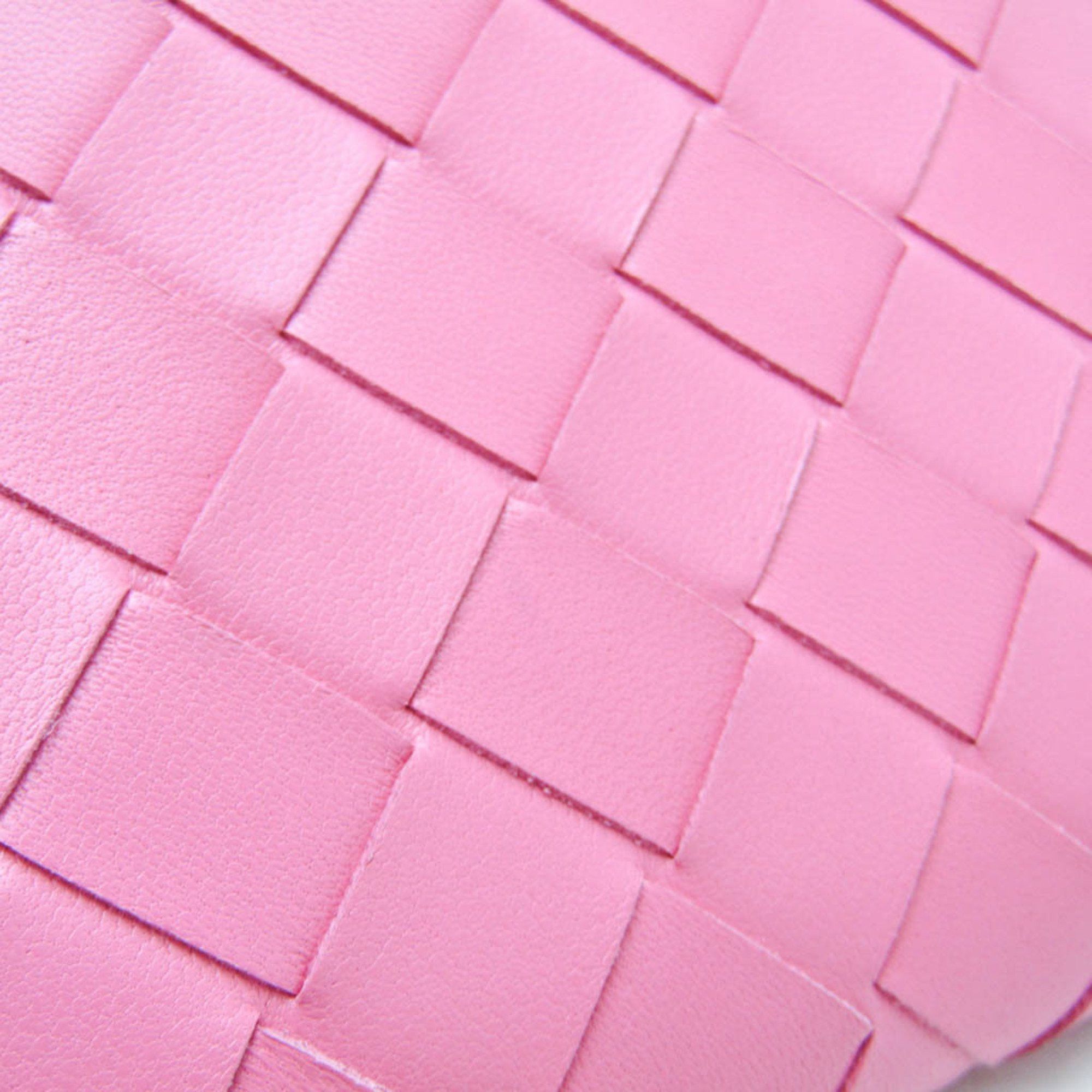 Bottega Veneta Zip Around Wallet Pink Leather Wallet (Pre-Owned) Size ONE SIZE - 13 Thumbnail
