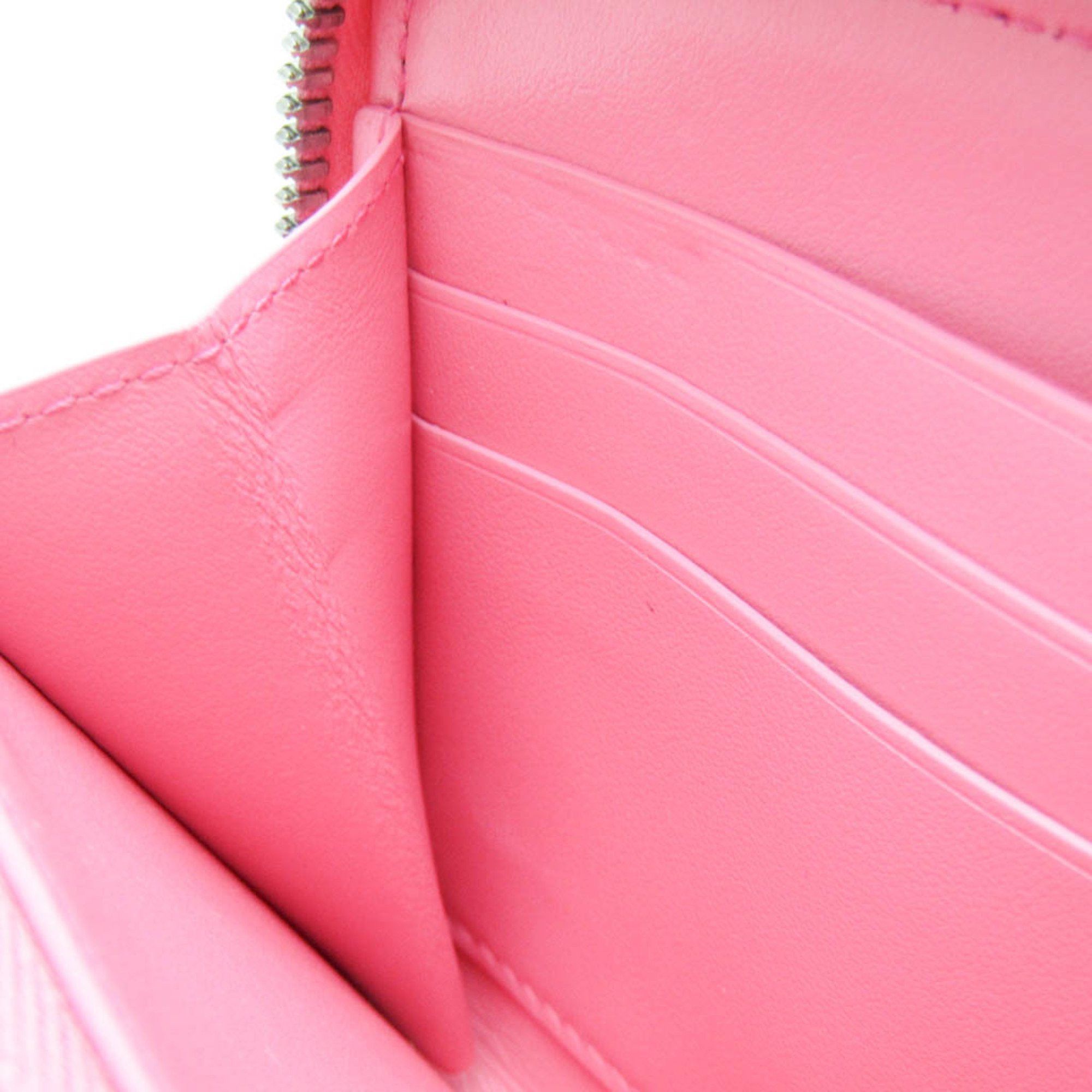 Bottega Veneta Zip Around Wallet Pink Leather Wallet (Pre-Owned) Size ONE SIZE - 14 Thumbnail