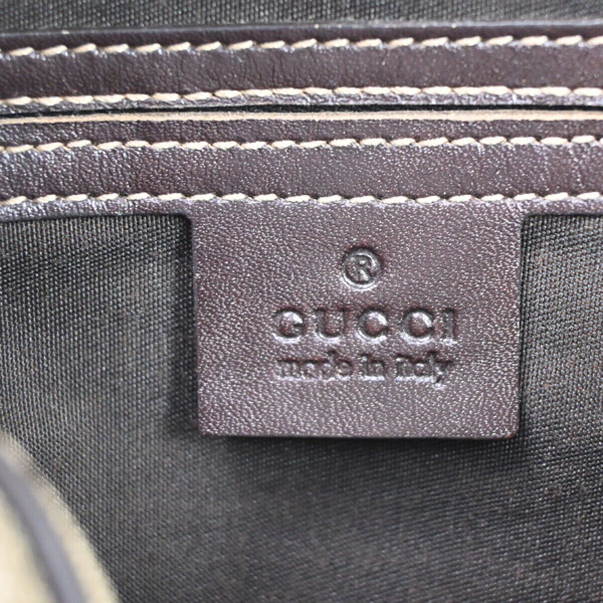 Gucci Gg Supreme Beige Canvas Shoulder Bag (Pre-Owned) Size ONE SIZE - 9 Thumbnail