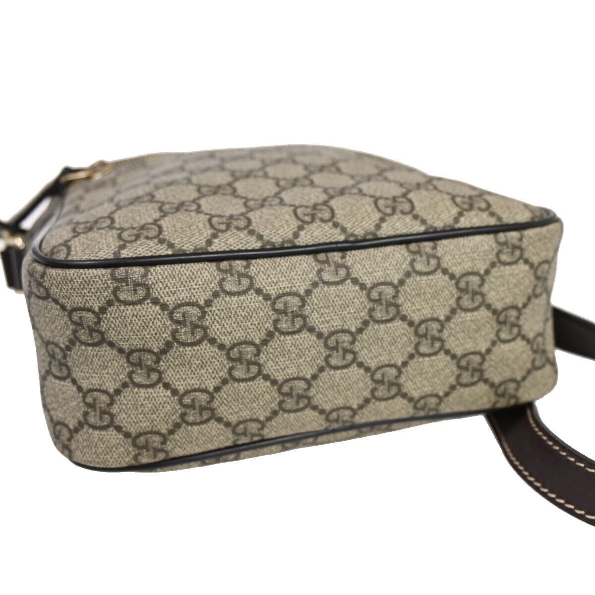 Gucci Gg Supreme Beige Canvas Shoulder Bag (Pre-Owned) Size ONE SIZE - 12 Thumbnail