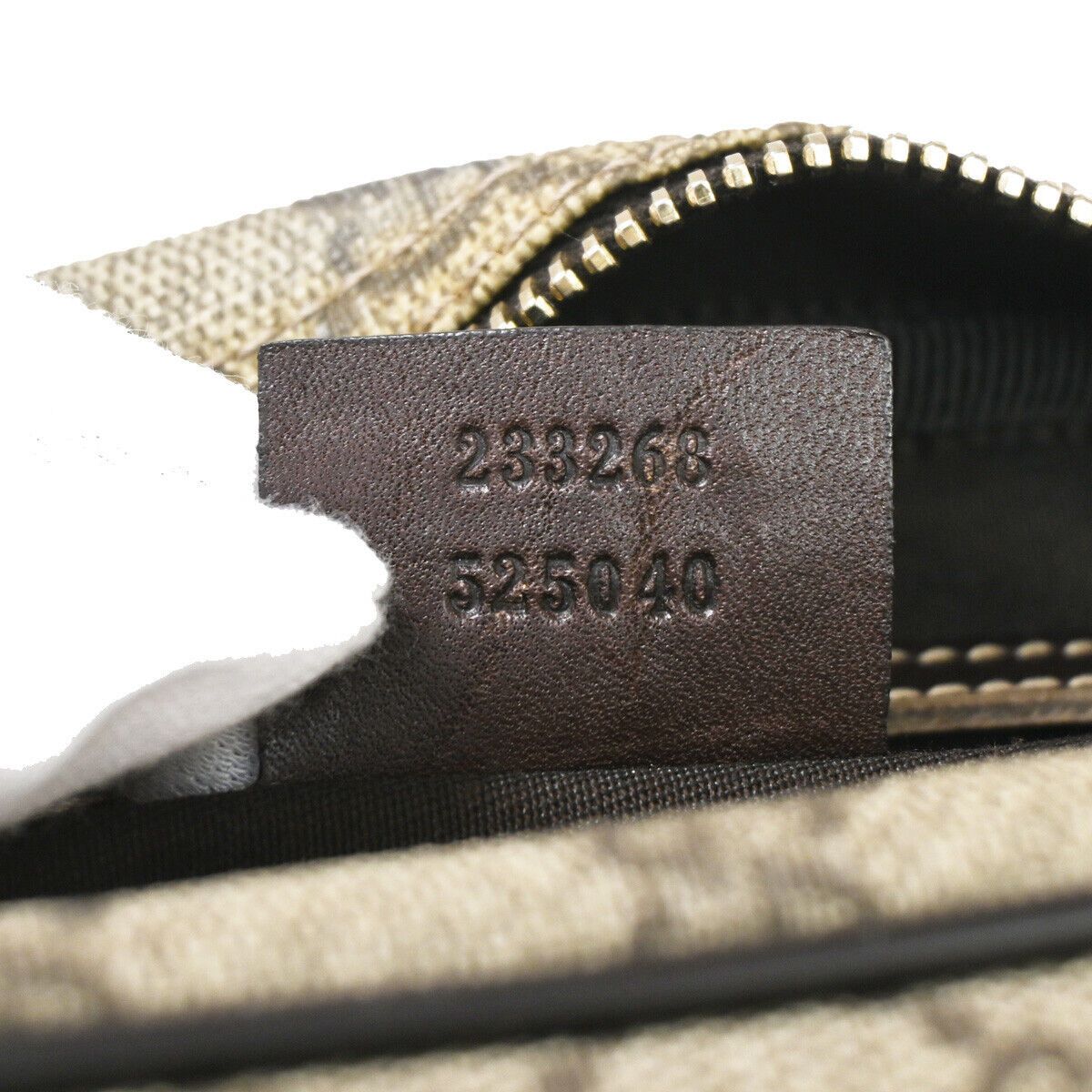 Gucci Gg Supreme Beige Canvas Shoulder Bag (Pre-Owned) Size ONE SIZE - 8 Thumbnail