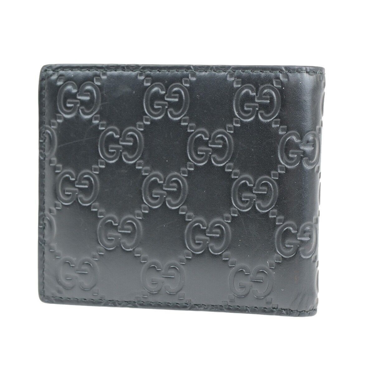 Gucci ssima Black Leather Wallet (Pre-Owned) Size ONE SIZE - 2 Thumbnail