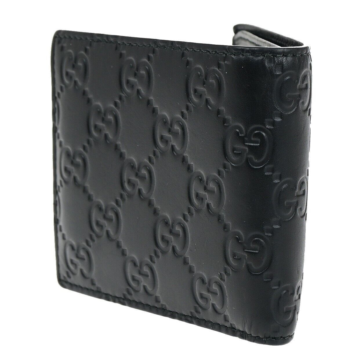 Gucci ssima Black Leather Wallet (Pre-Owned) Size ONE SIZE - 4 Thumbnail
