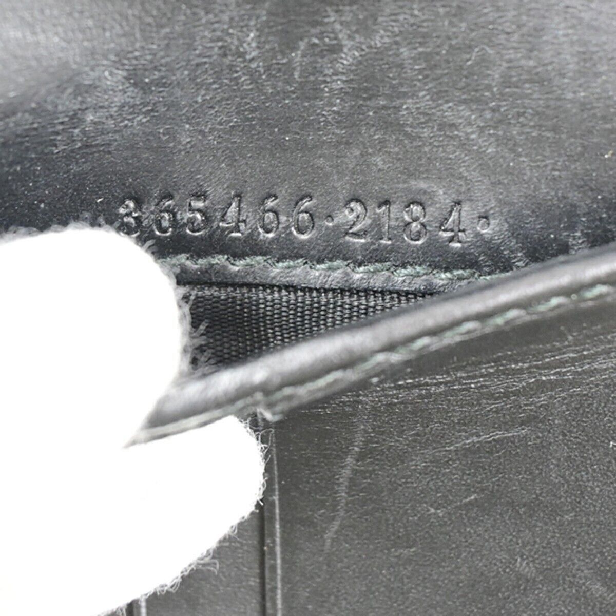 Gucci ssima Black Leather Wallet (Pre-Owned) Size ONE SIZE - 7 Thumbnail