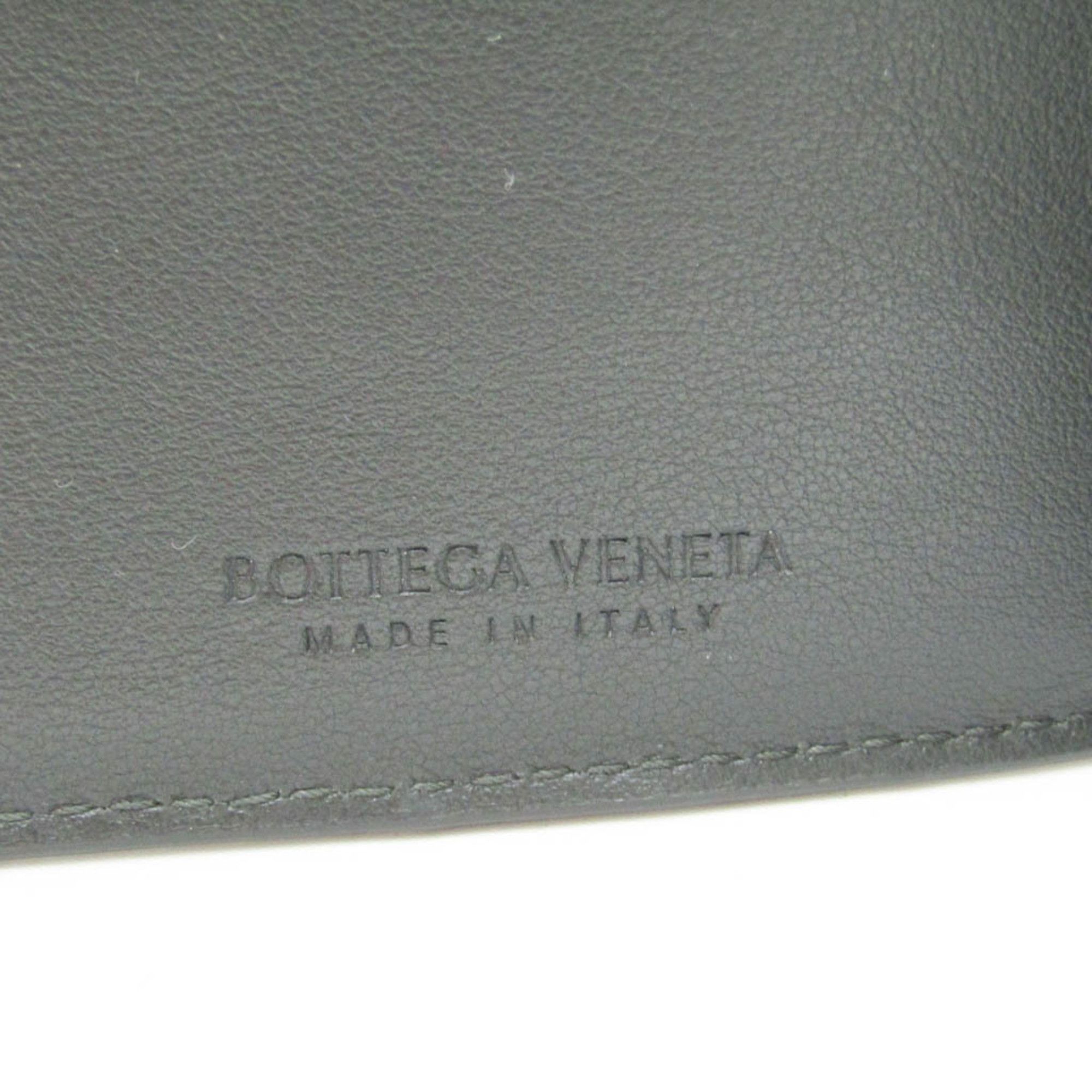 Bottega Veneta Cassette Grey Leather Wallet (Pre-Owned) Size ONE SIZE - 11 Thumbnail