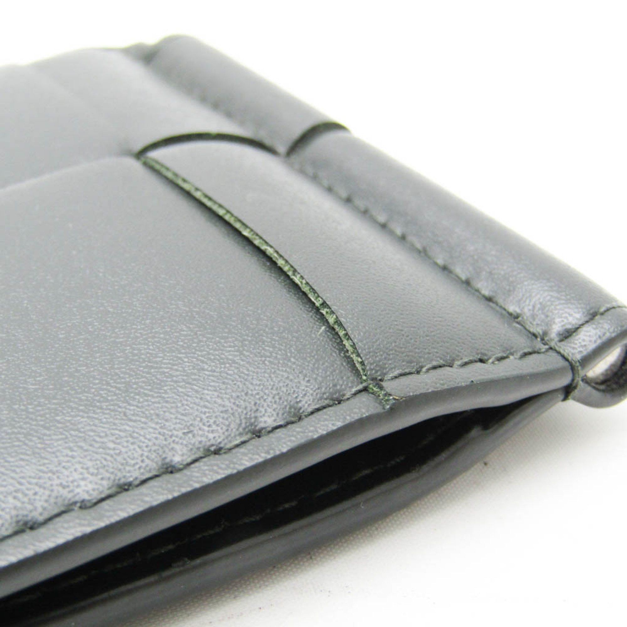 Bottega Veneta Cassette Grey Leather Wallet (Pre-Owned) Size ONE SIZE - 14 Thumbnail