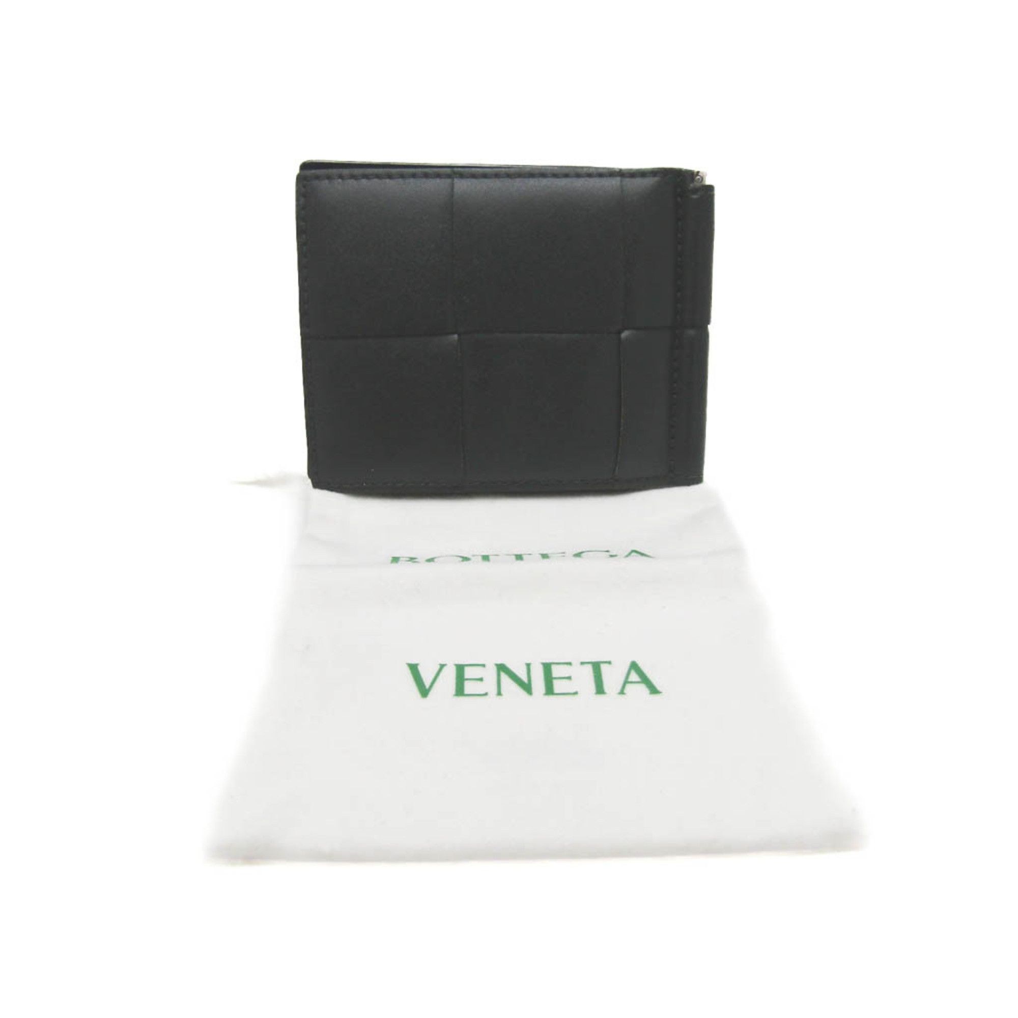 Bottega Veneta Cassette Grey Leather Wallet (Pre-Owned) Size ONE SIZE - 2 Thumbnail