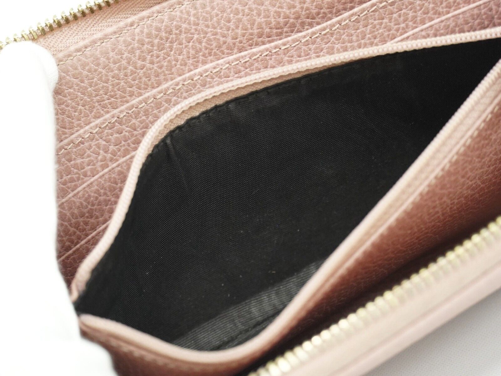 Gucci Pink Leather Wallet (Pre-Owned) Size ONE SIZE - 7 Thumbnail