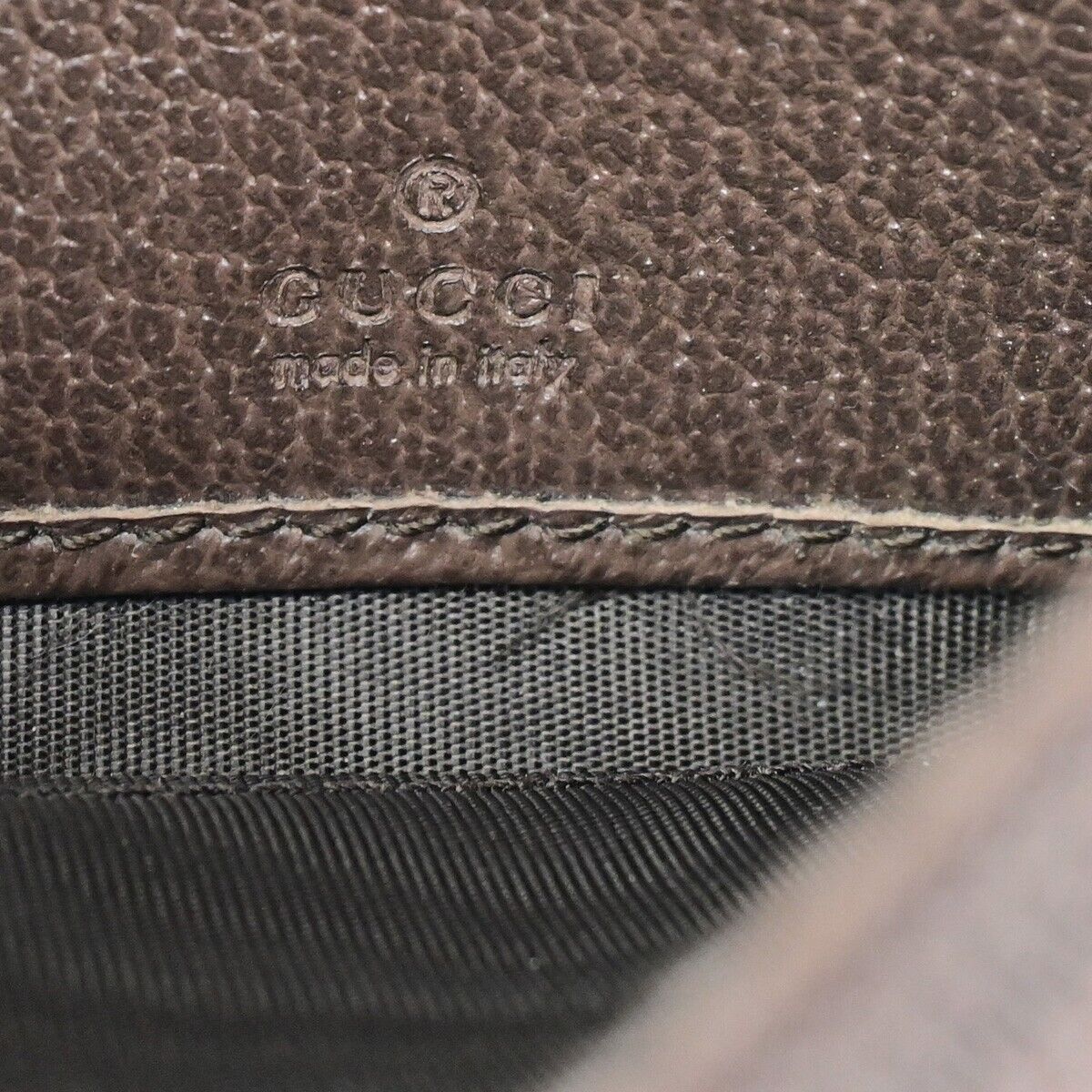 Gucci Ophidia Brown Canvas Wallet (Pre-Owned) Size ONE SIZE - 9 Thumbnail