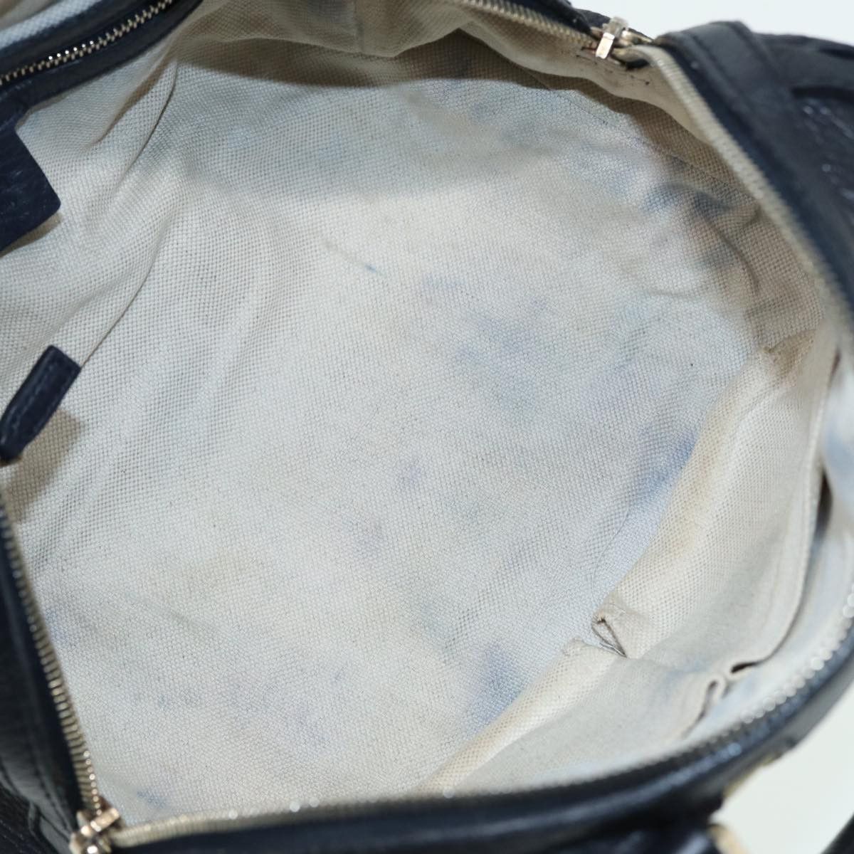 Gucci Web Black Leather Travel Bag (Pre-Owned) Size ONE SIZE - 12 Thumbnail