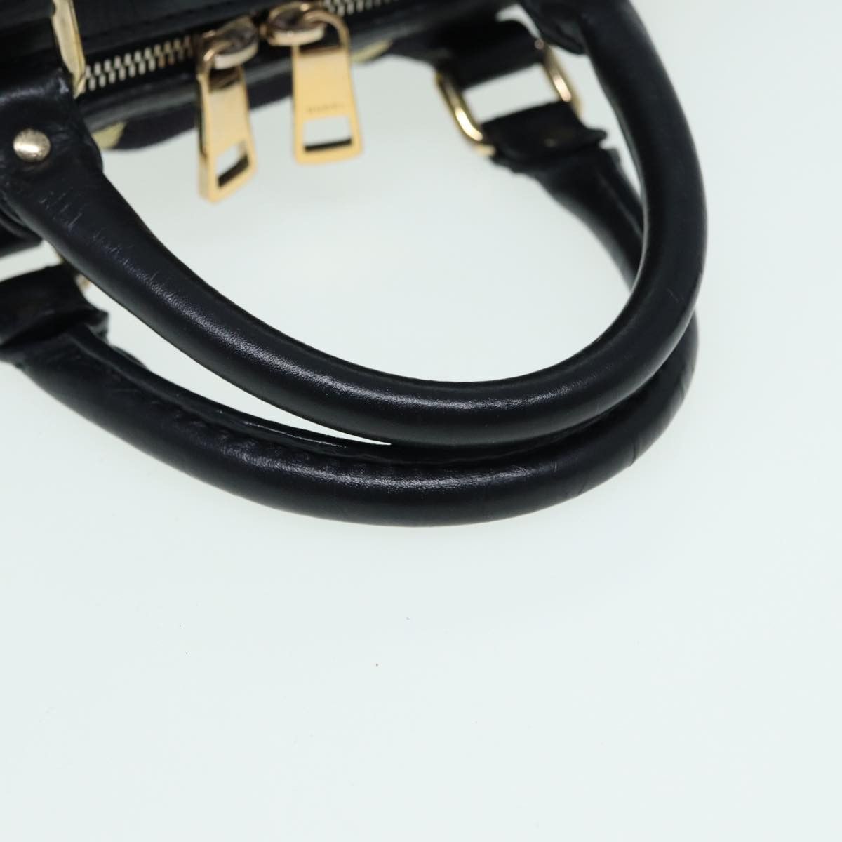 Gucci Web Black Leather Travel Bag (Pre-Owned) Size ONE SIZE - 5 Thumbnail