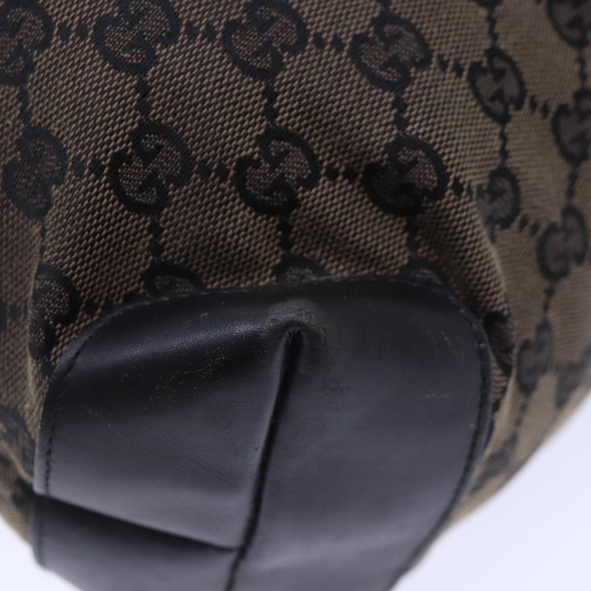 Gucci Brown Canvas Tote Bag (Pre-Owned) Size ONE SIZE - 7 Thumbnail