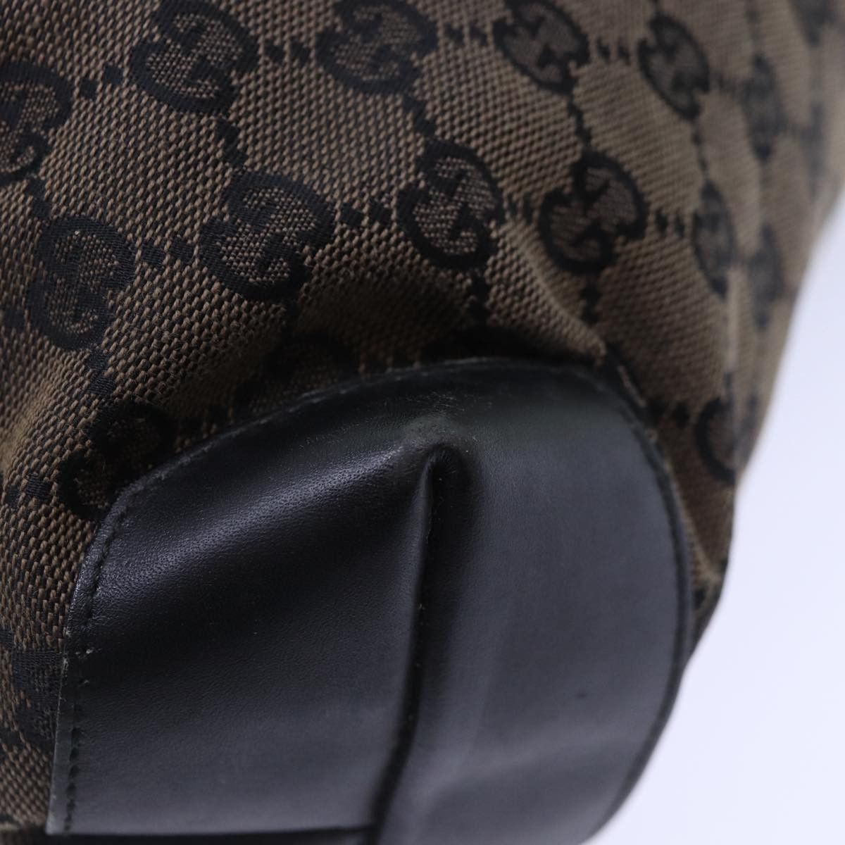 Gucci Brown Canvas Tote Bag (Pre-Owned) Size ONE SIZE - 9 Thumbnail