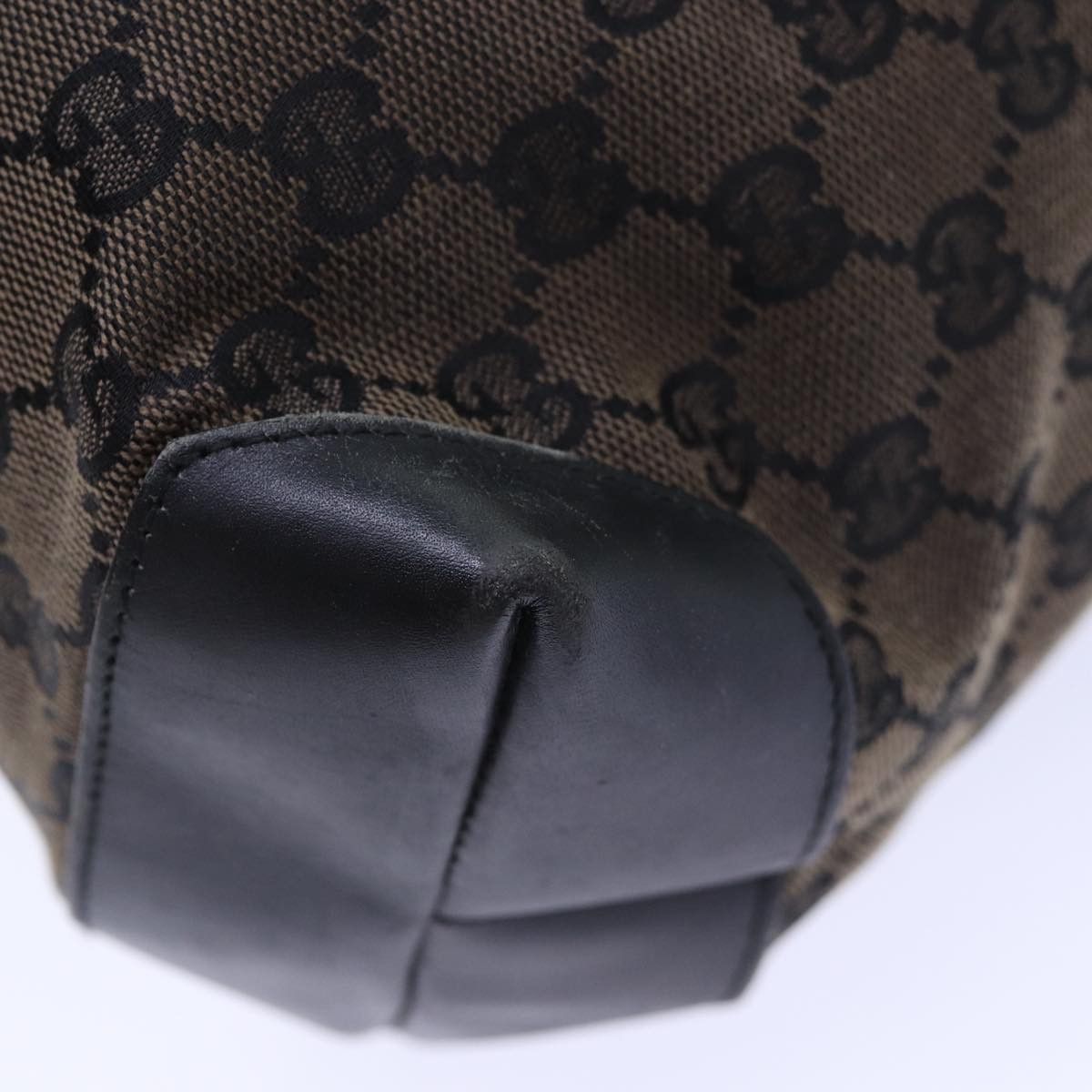 Gucci Brown Canvas Tote Bag (Pre-Owned) Size ONE SIZE - 10 Thumbnail
