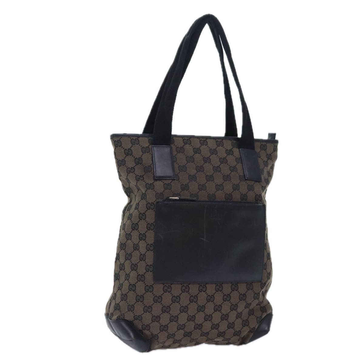 Gucci Brown Canvas Tote Bag (Pre-Owned) Size ONE SIZE - 16 Thumbnail