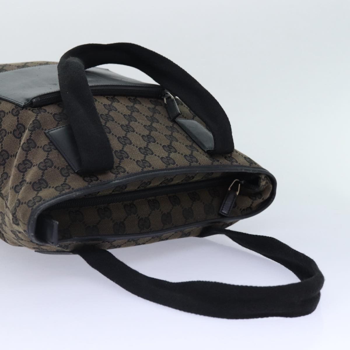 Gucci Brown Canvas Tote Bag (Pre-Owned) Size ONE SIZE - 17 Thumbnail
