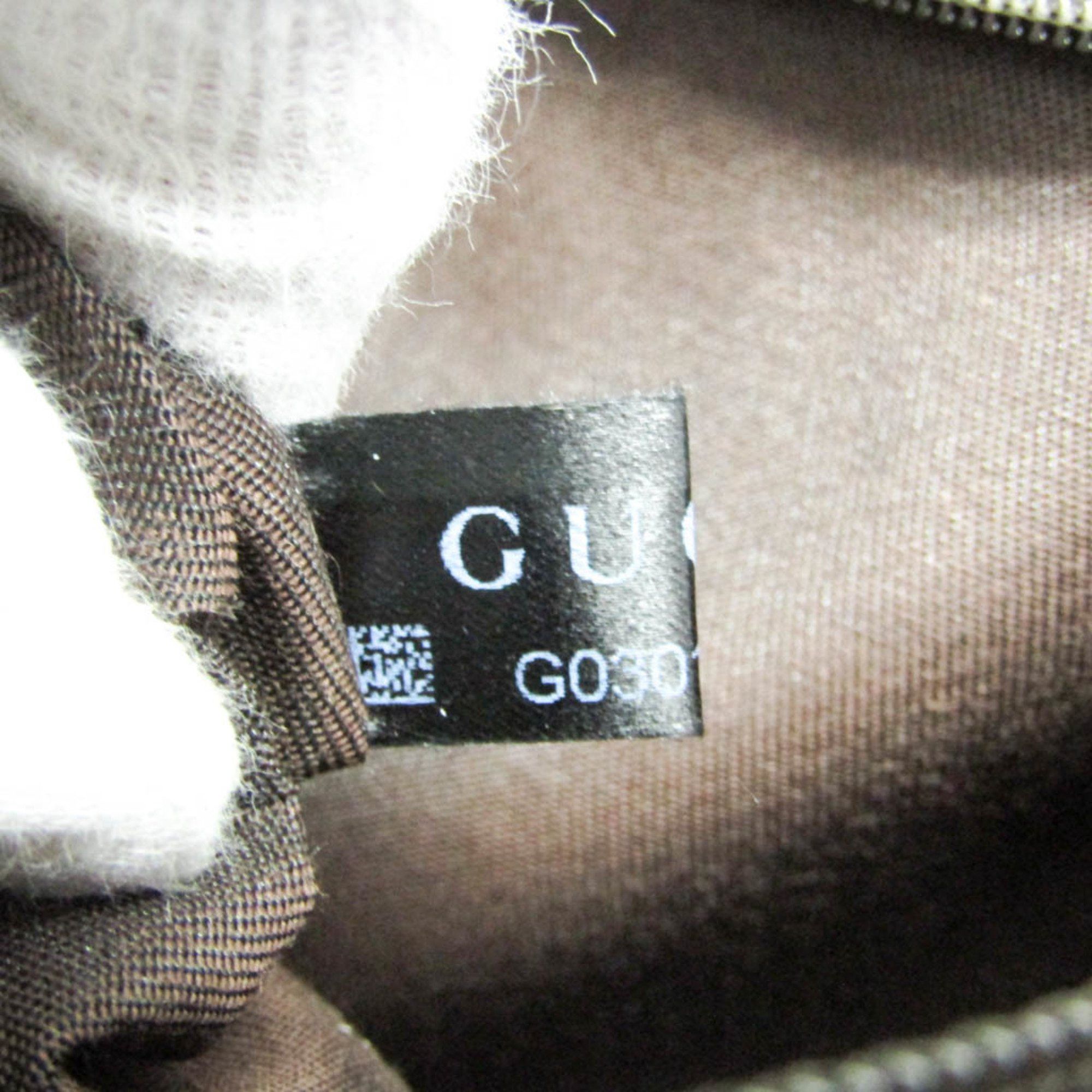 Gucci Interlocking G Beige Canvas Tote Bag (Pre-Owned) Size ONE SIZE - 12 Thumbnail