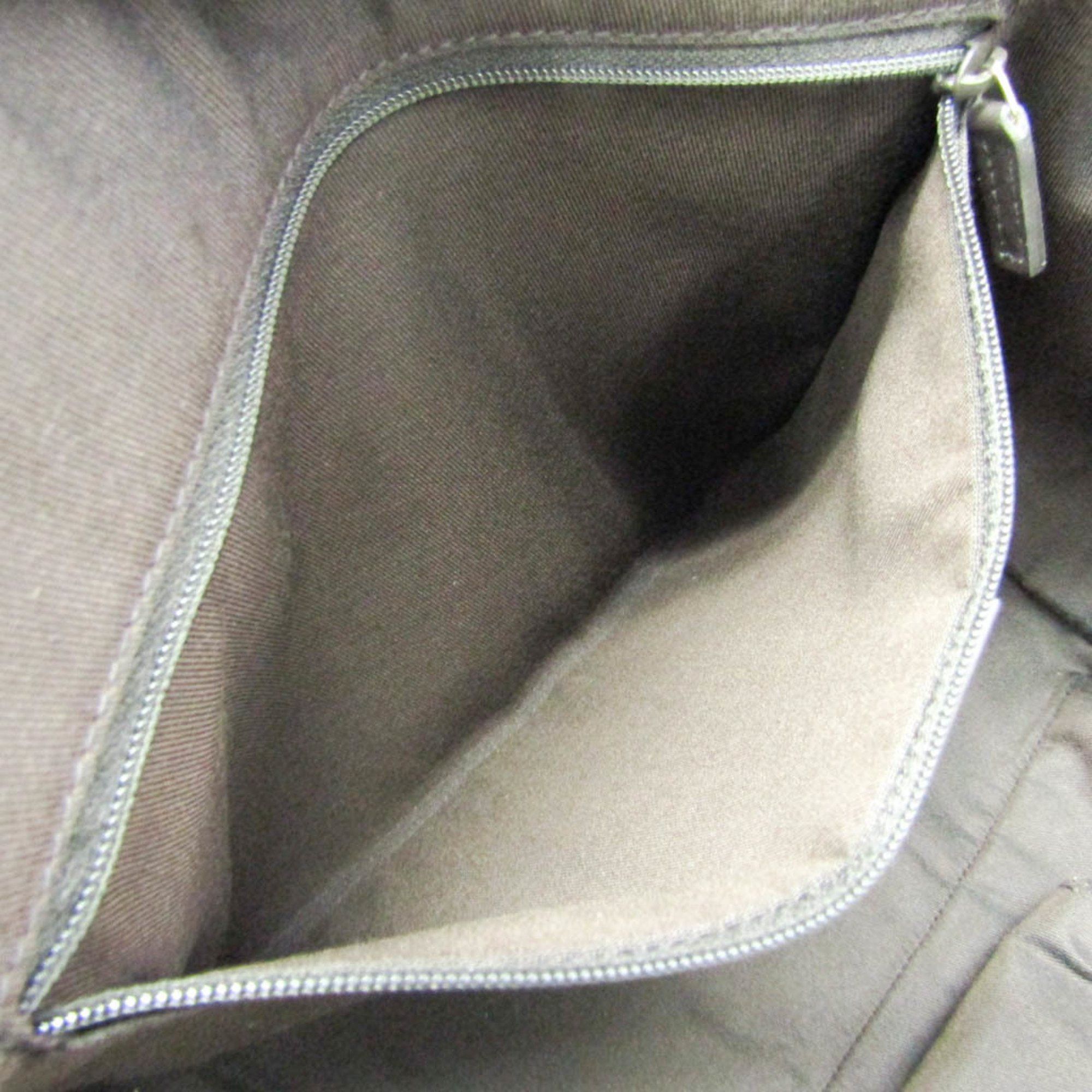 Gucci Interlocking G Beige Canvas Tote Bag (Pre-Owned) Size ONE SIZE - 11 Thumbnail