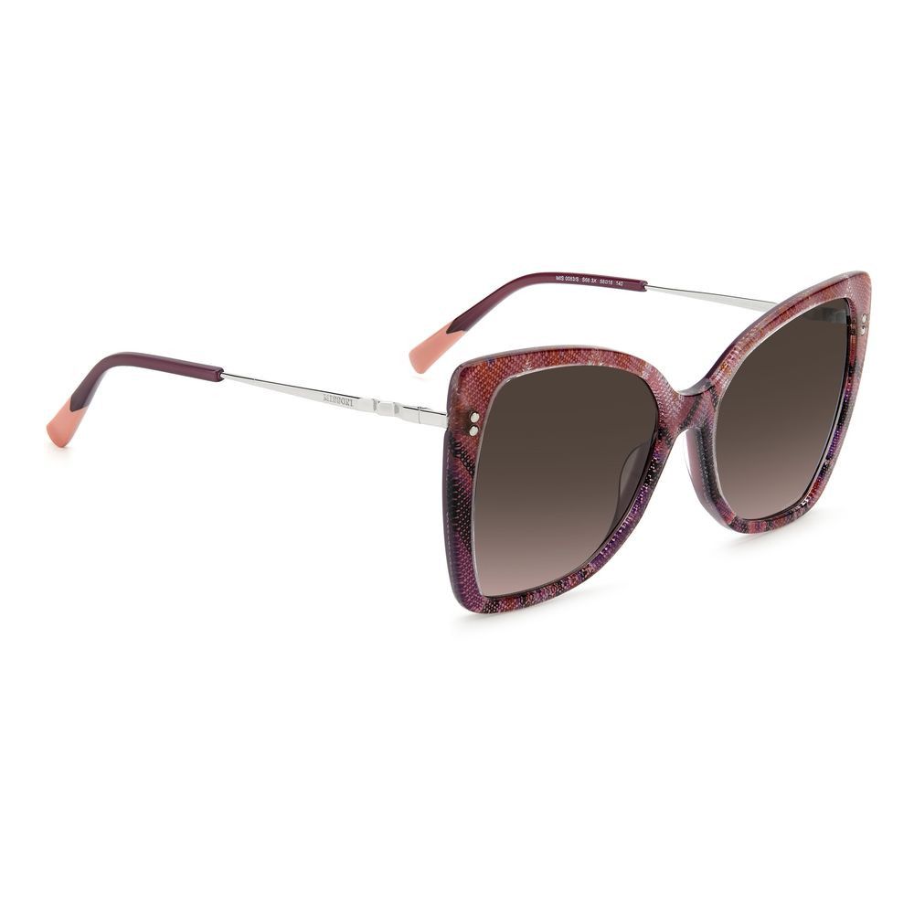 Missoni Bicolor Acetate Women's Sunglasses Size ONE SIZE - 3 Thumbnail