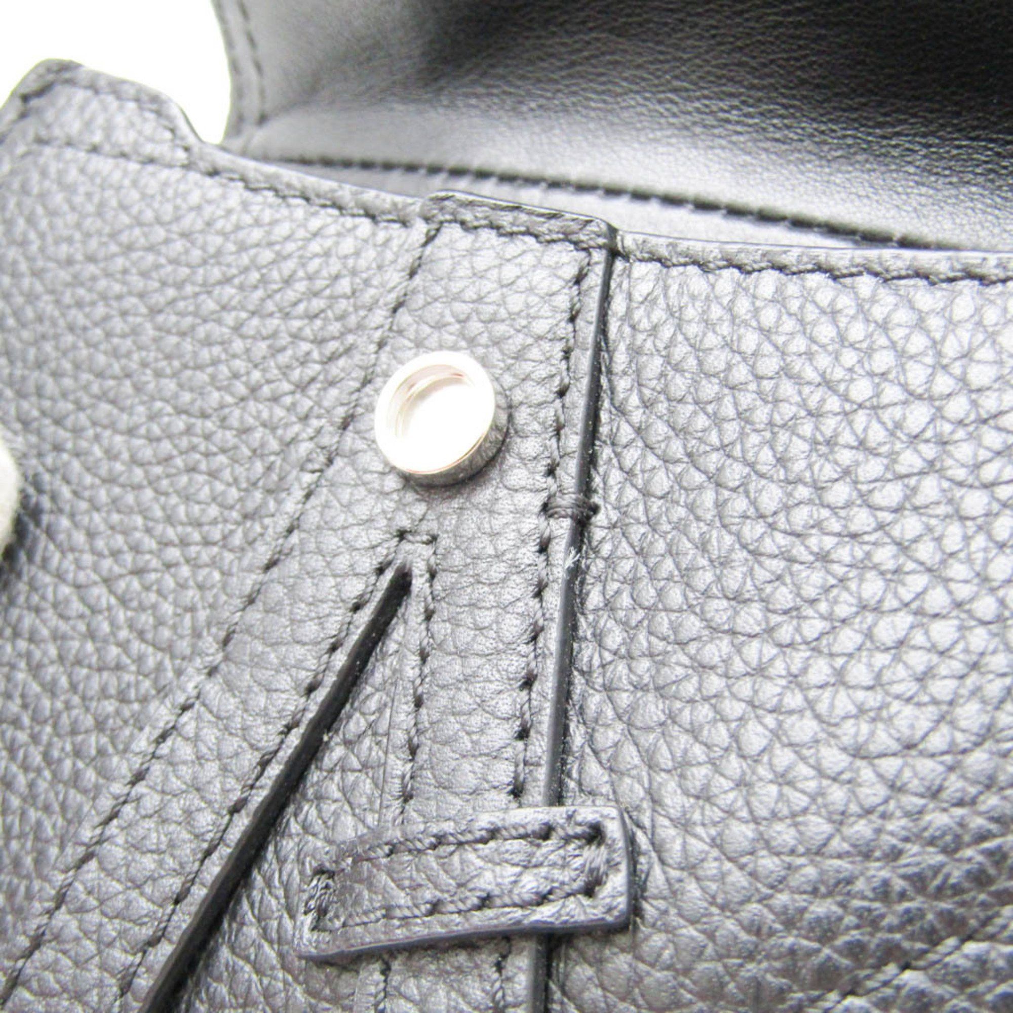 Dior Saddle Black Leather Clutch Bag (Pre-Owned) Size ONE SIZE - 11 Thumbnail