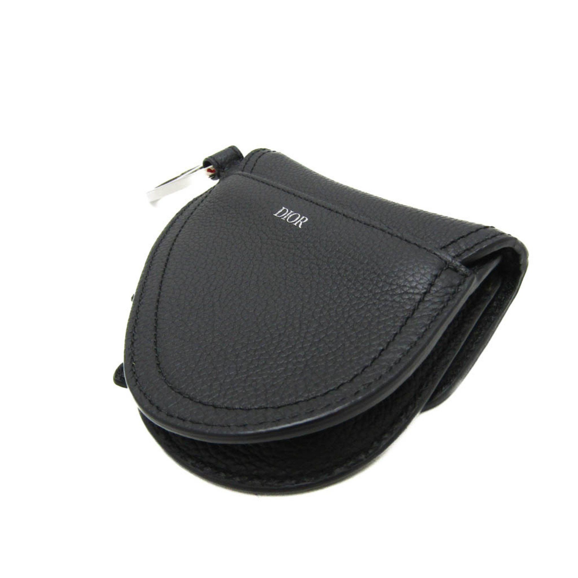 Dior Saddle Black Leather Clutch Bag (Pre-Owned) Size ONE SIZE - 2 Thumbnail