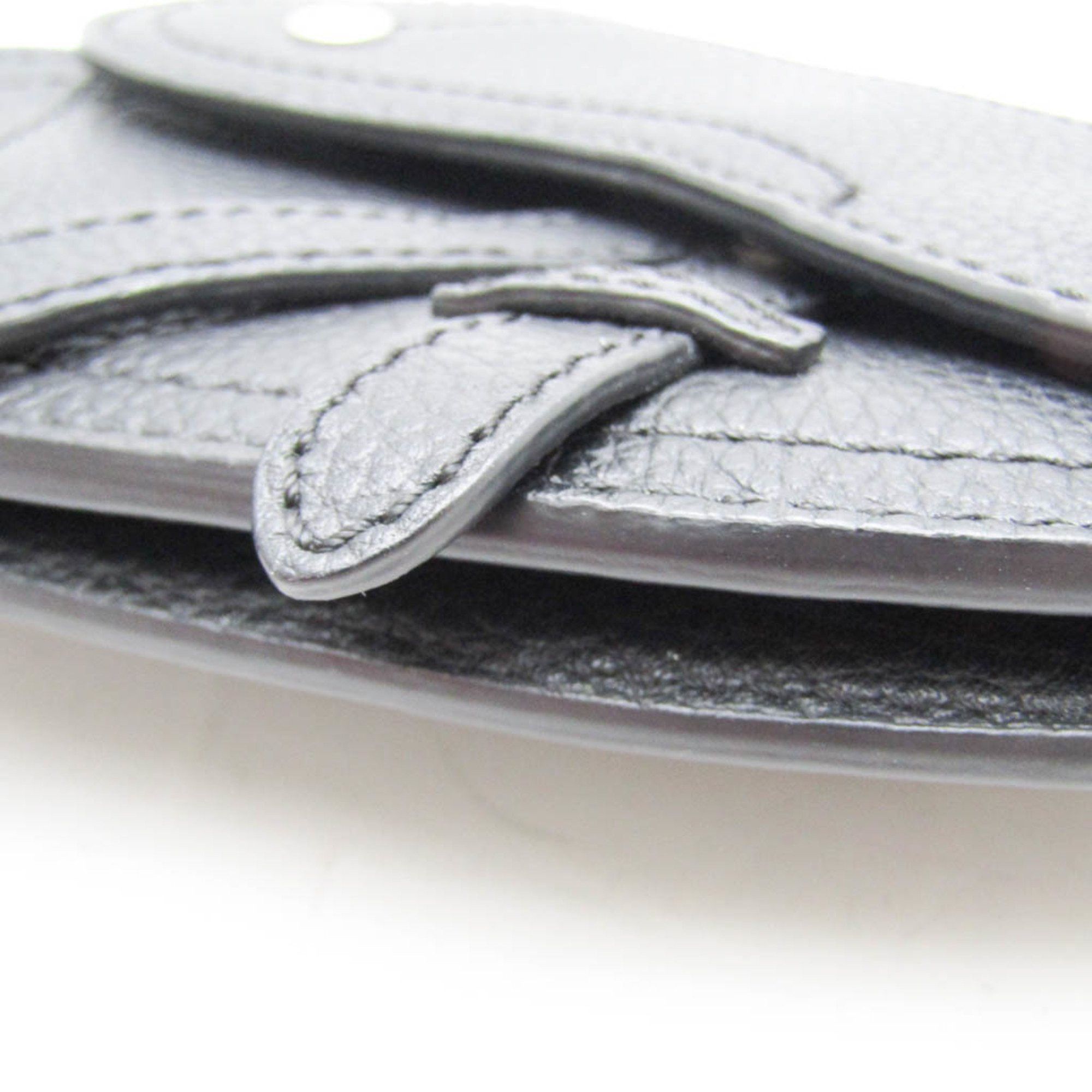 Dior Saddle Black Leather Clutch Bag (Pre-Owned) Size ONE SIZE - 9 Thumbnail