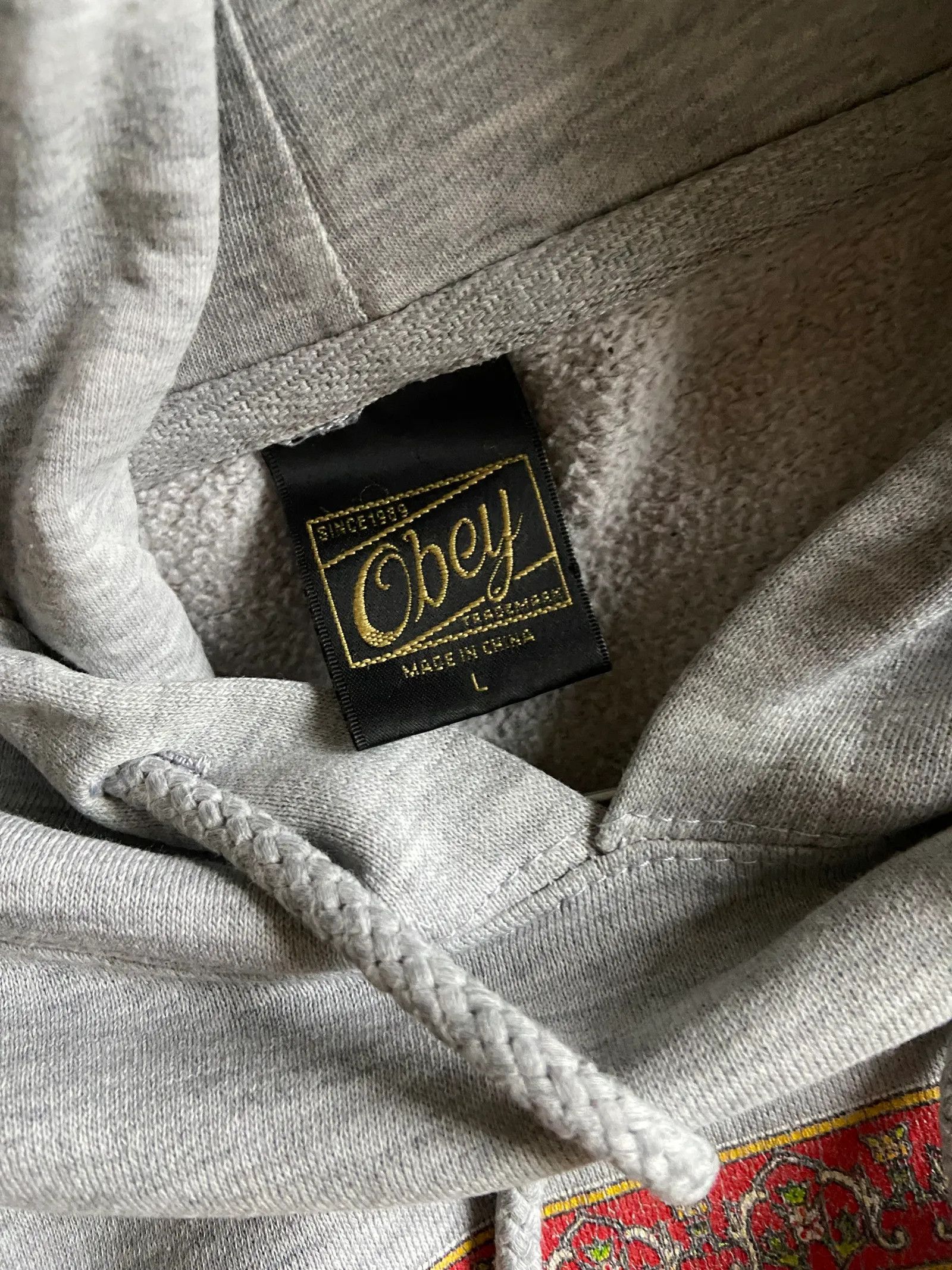 Obey Obey Hoodie Size L / US 10 / IT 46 - 2 Thumbnail