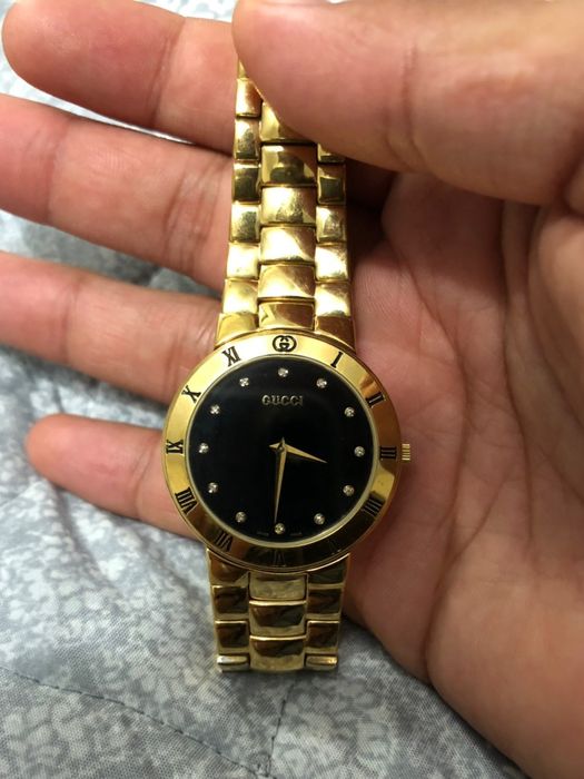 Gucci Vintage Mens Gucci Watch with Diamonds | Grailed