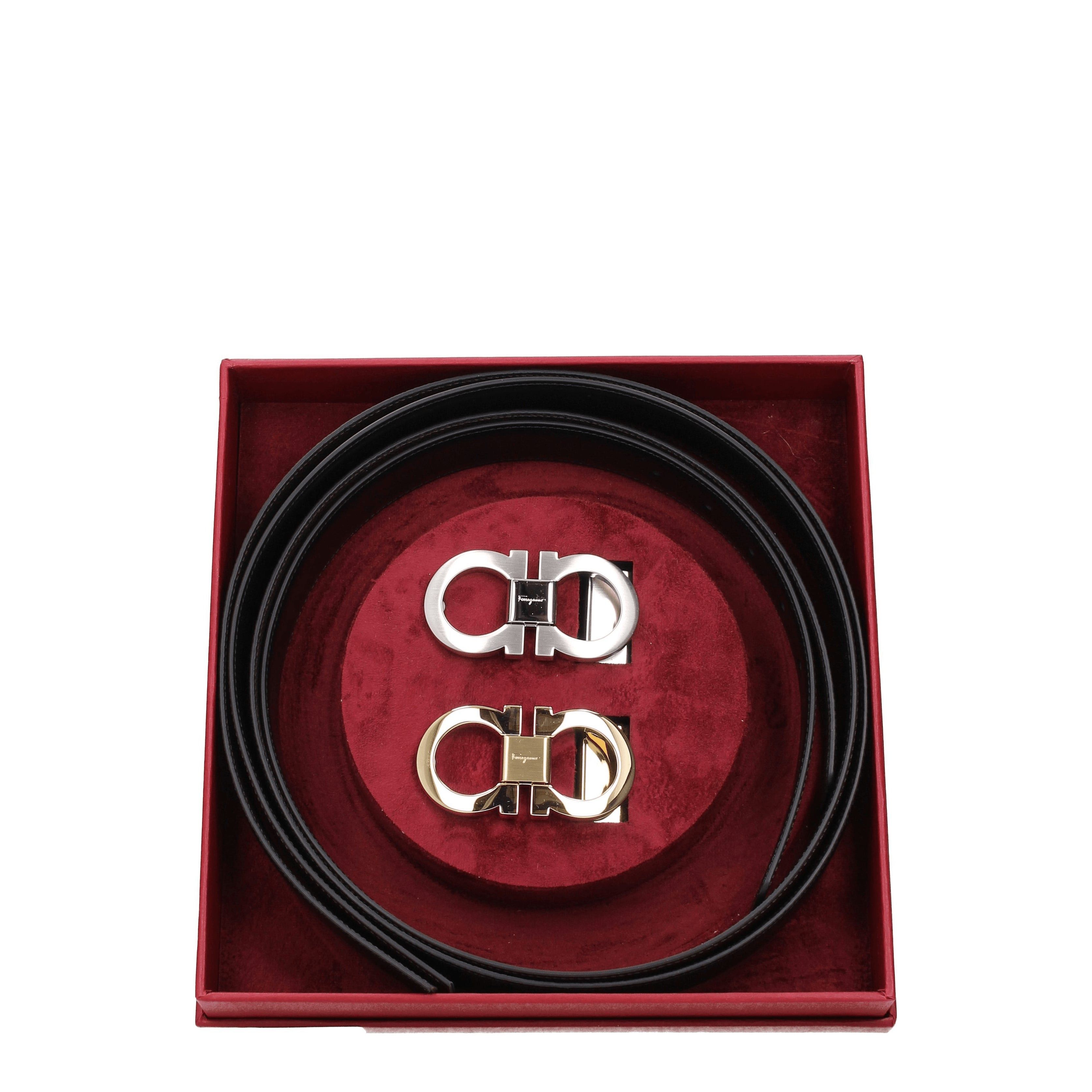 Salvatore Ferragamo Belt in Leather Size ONE SIZE - 9 Thumbnail